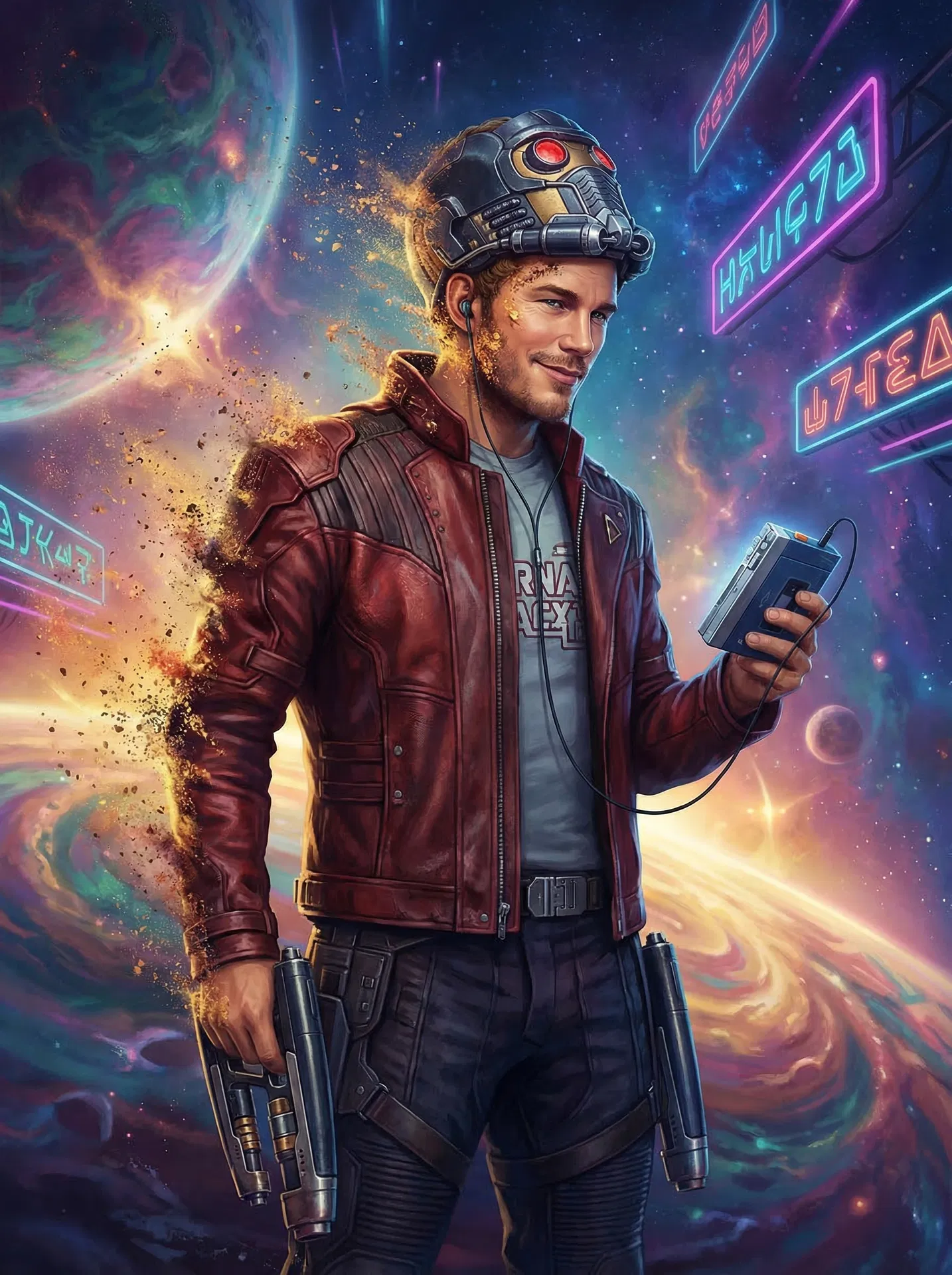 Star-Lord Peter Quill Guardians of the Galaxy Vol. 1 Phase Two #S-42 - 2025 Topps Marvel Studios