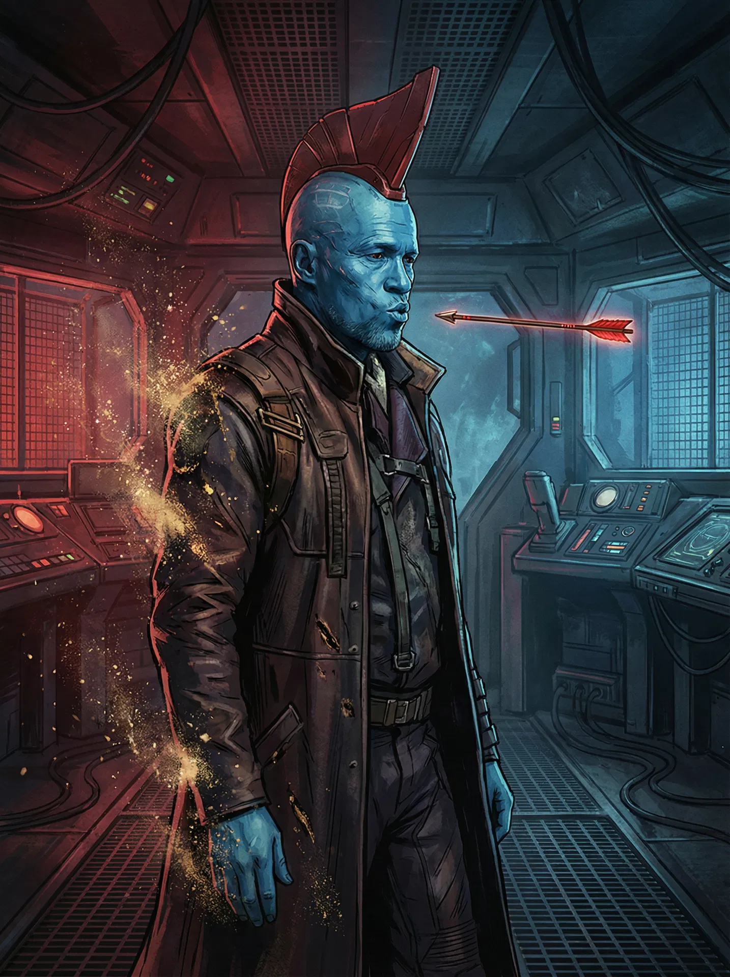 Yondu Udonta Guardians of the Galaxy Vol. 1 Phase Two #S-47 - 2025 Topps Marvel Studios