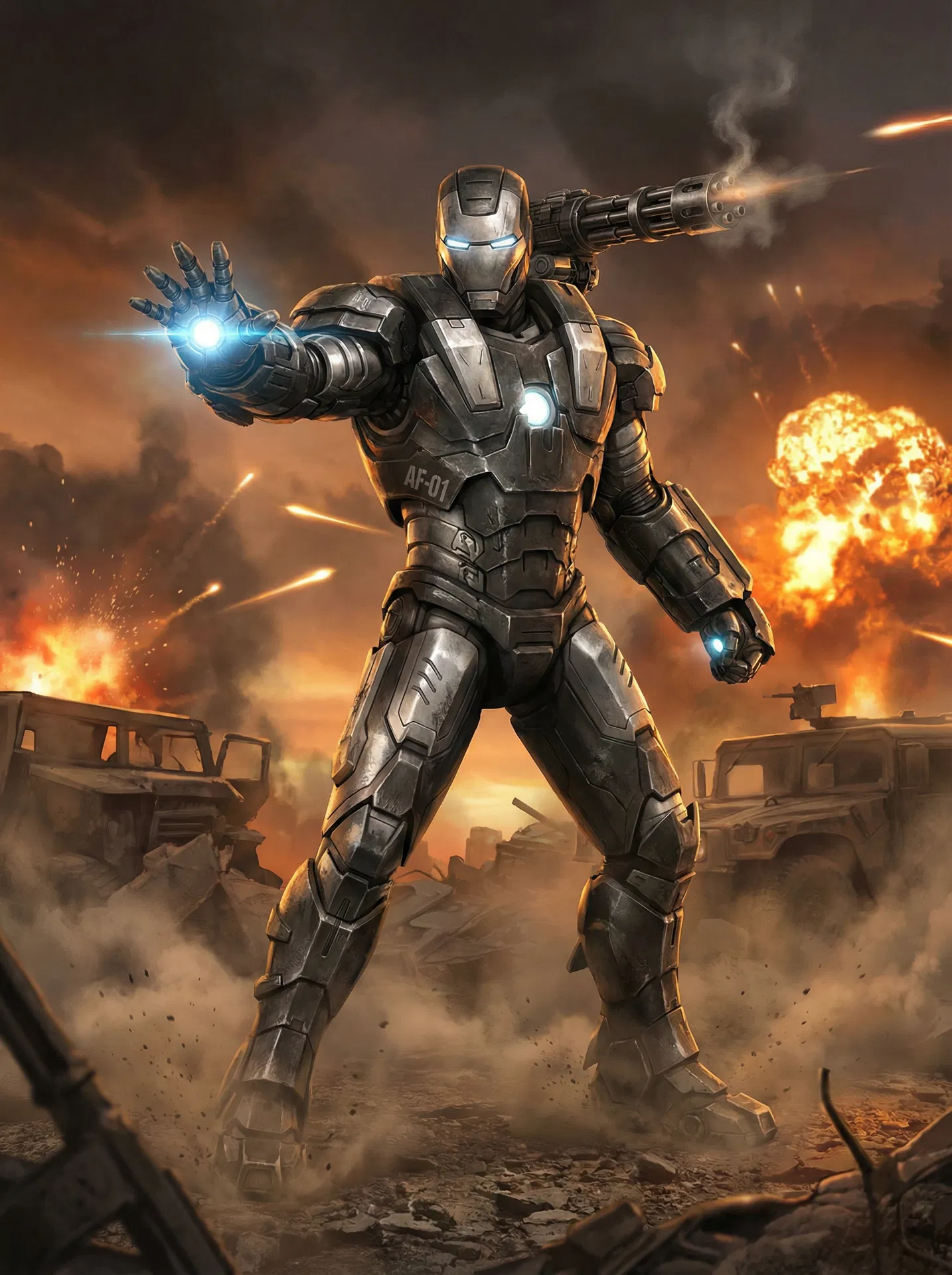 War Machine James Rhodes Captain America: Civil War Phase Three #64