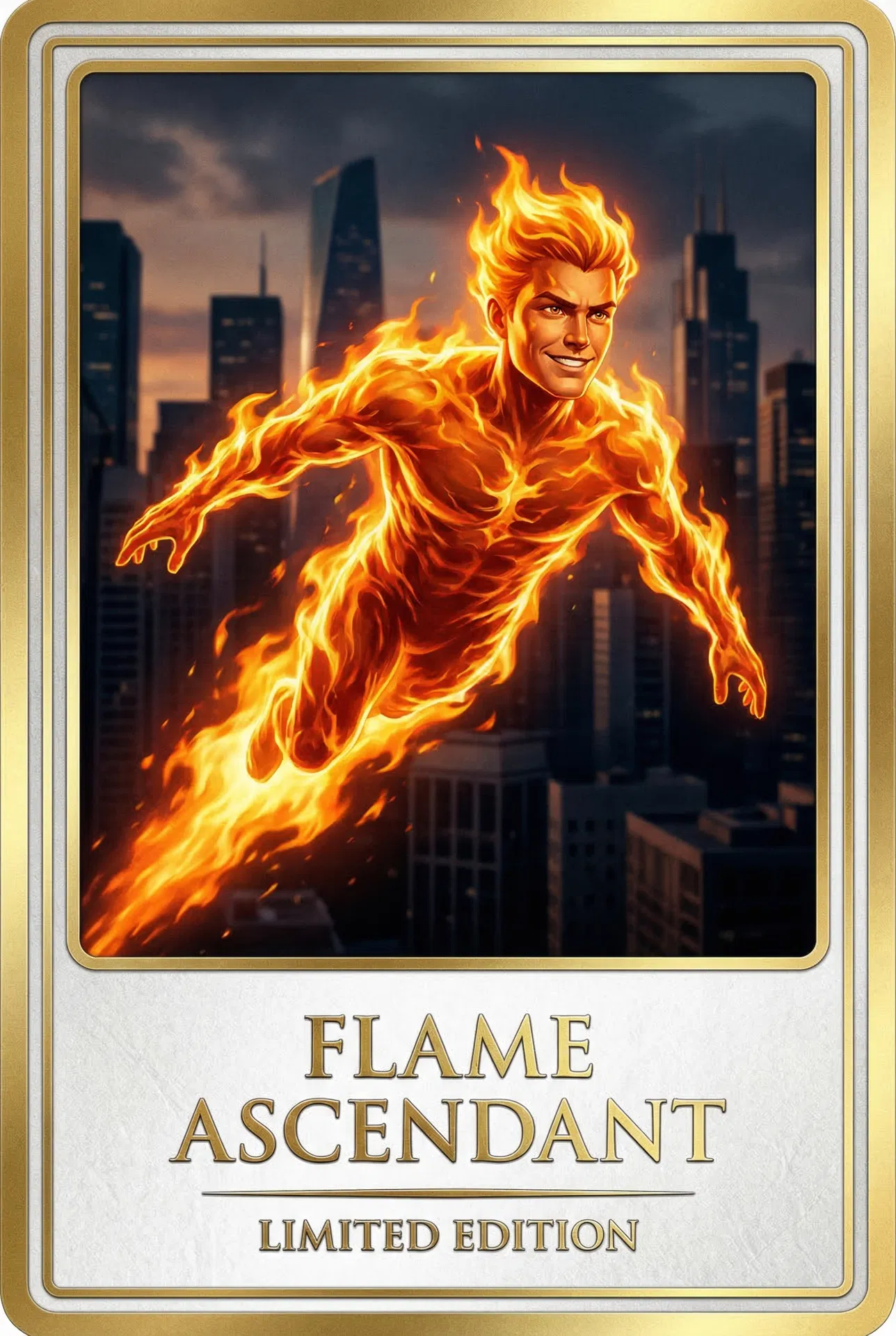 Human Torch Johnny Storm Fantastic Four: First Steps Phase Six DEBUT