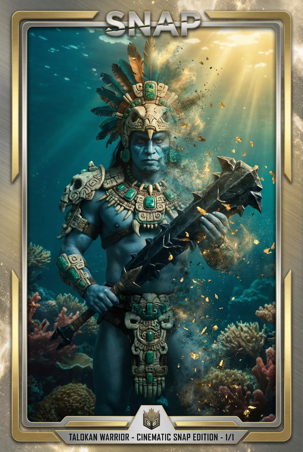 Attuma Black Panther: Wakanda Forever Phase Four #S-144 - 2025 Topps Marvel Studios