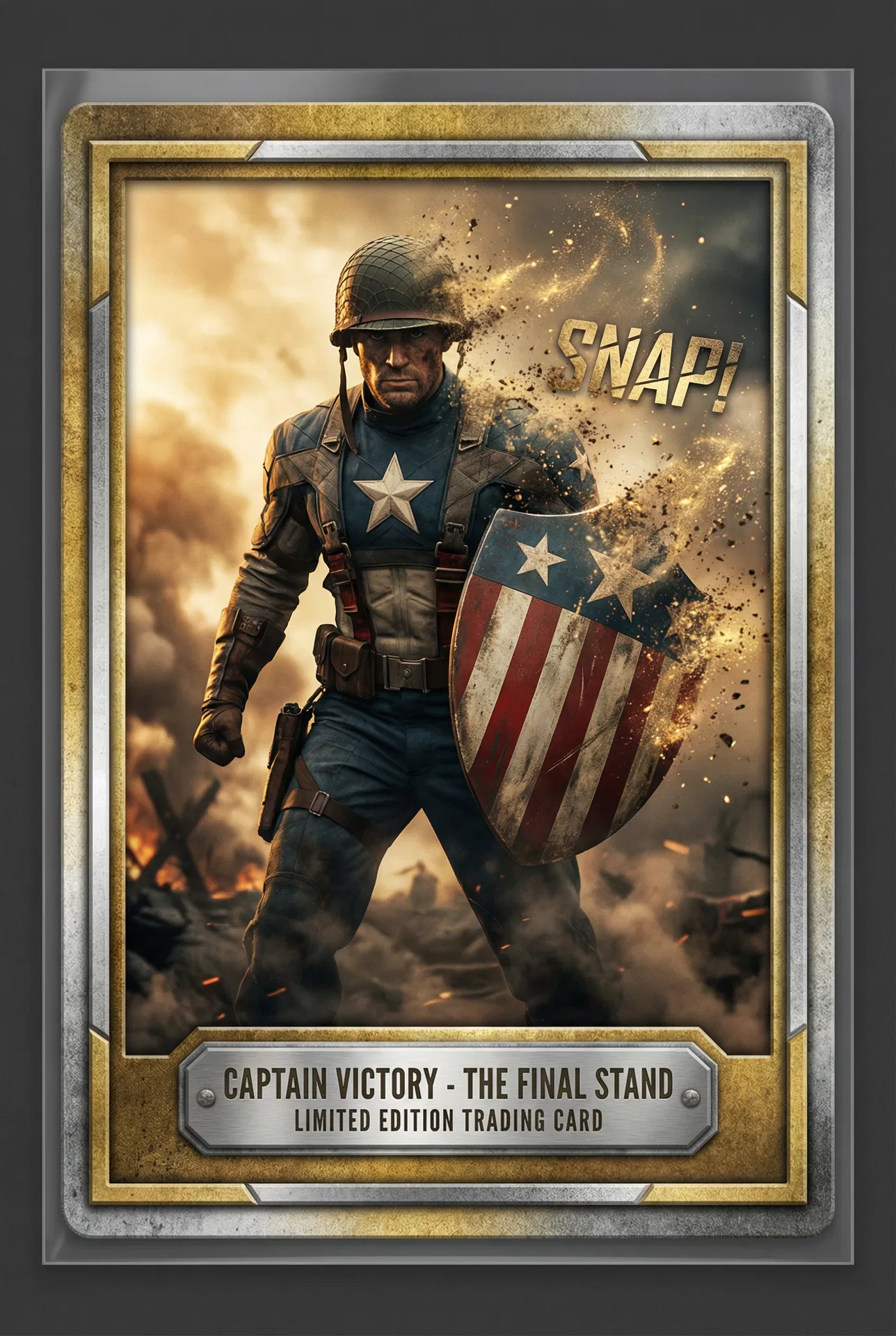 Captain America Steve Rogers Captain America: The First Avenger Phase One #S-20 - 2025 Topps Marvel Studios