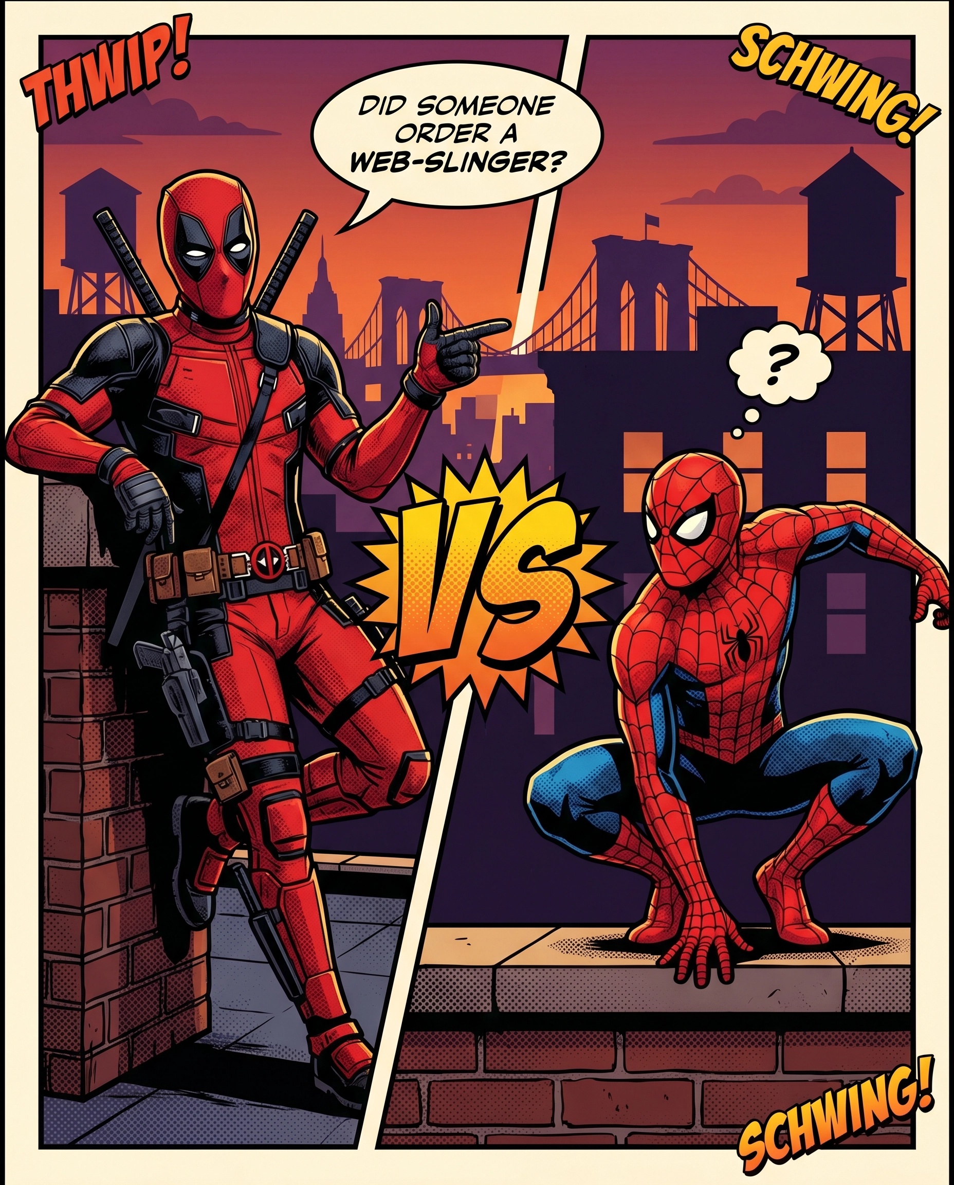 Who Would Win? Deadpool vs Spider-Man - The Merc vs The Webslinger