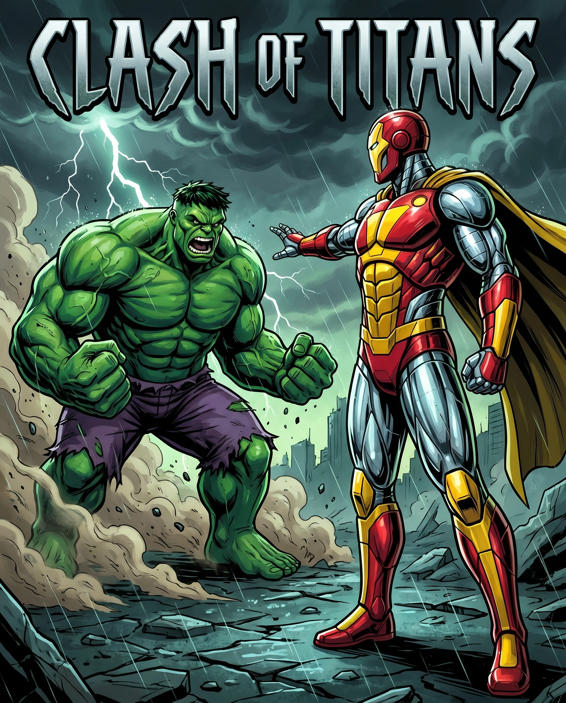 Who Would Win? Hulk vs Colossus - Unstoppable Force vs Organic Steel