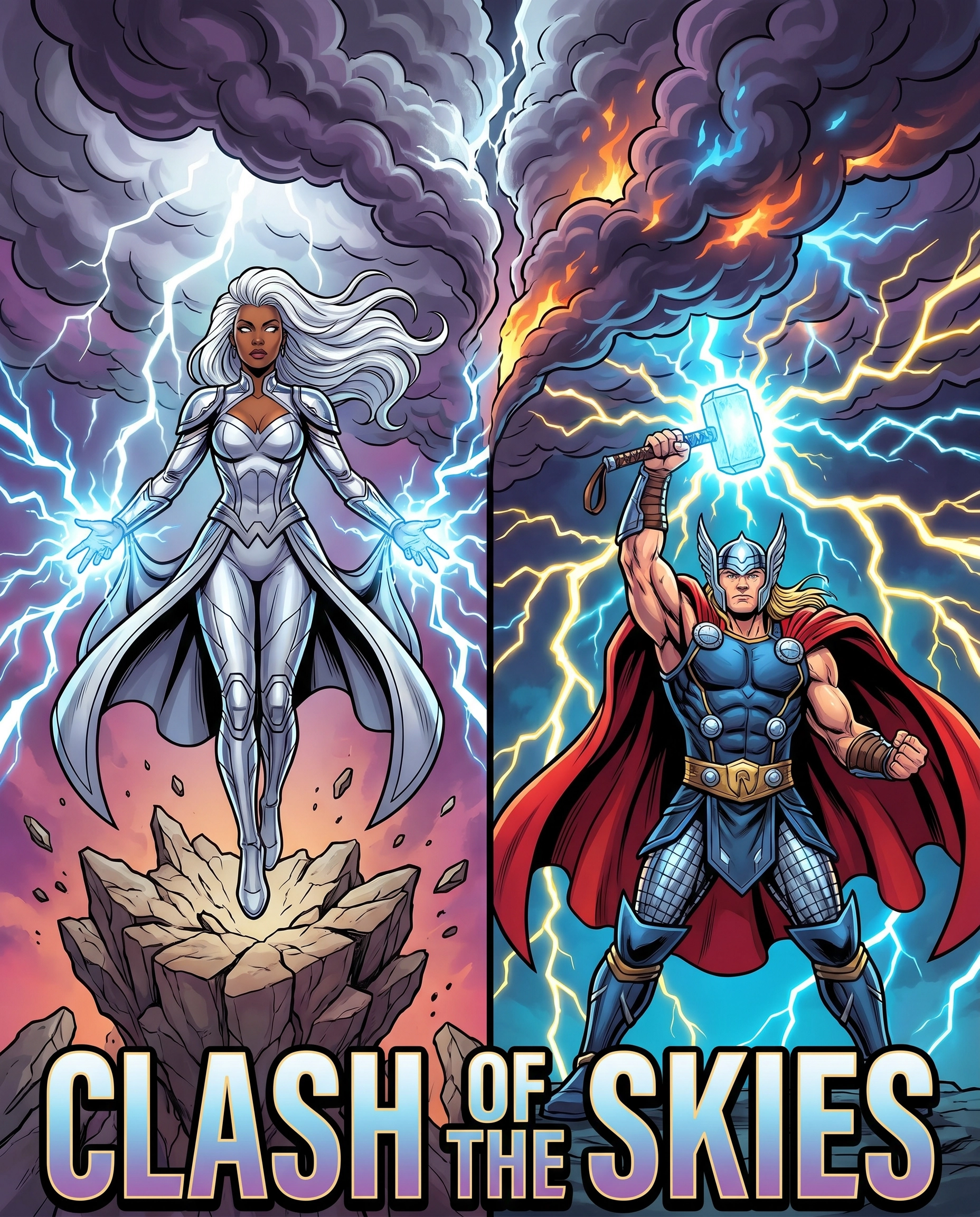 Who Would Win? Storm vs Thor - Gods of Thunder Collide