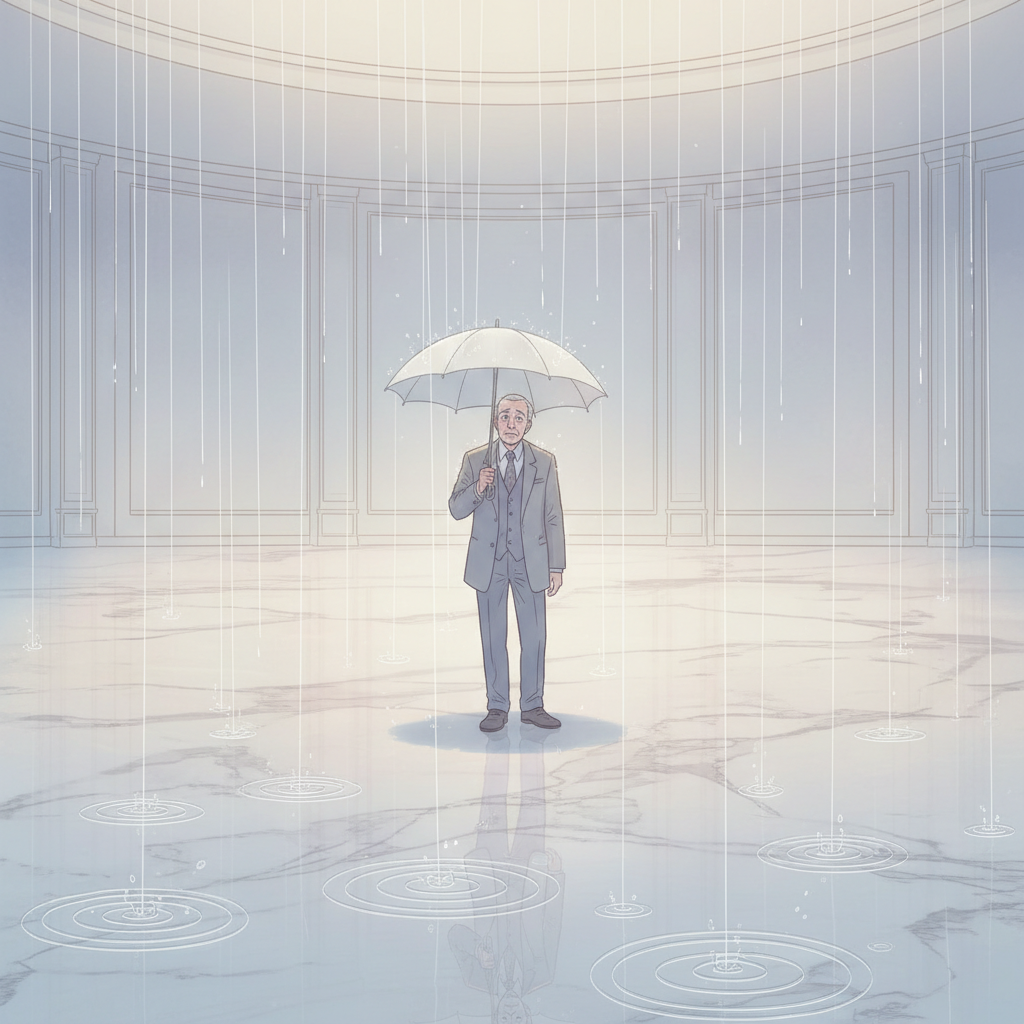 Slow Rain in the Ballroom