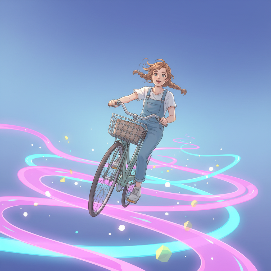 Ribbons, Laughter, and Skyward Flight