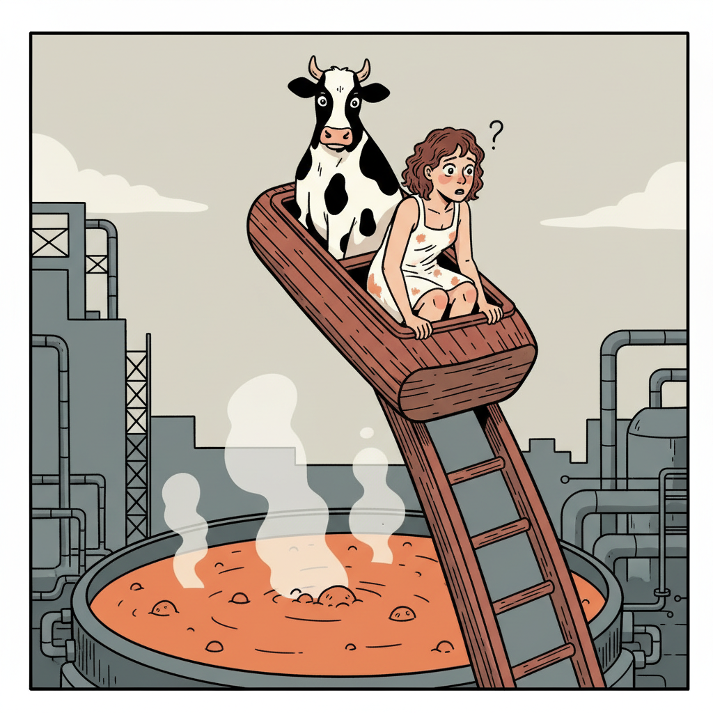 Curry Cow's Masked Regret