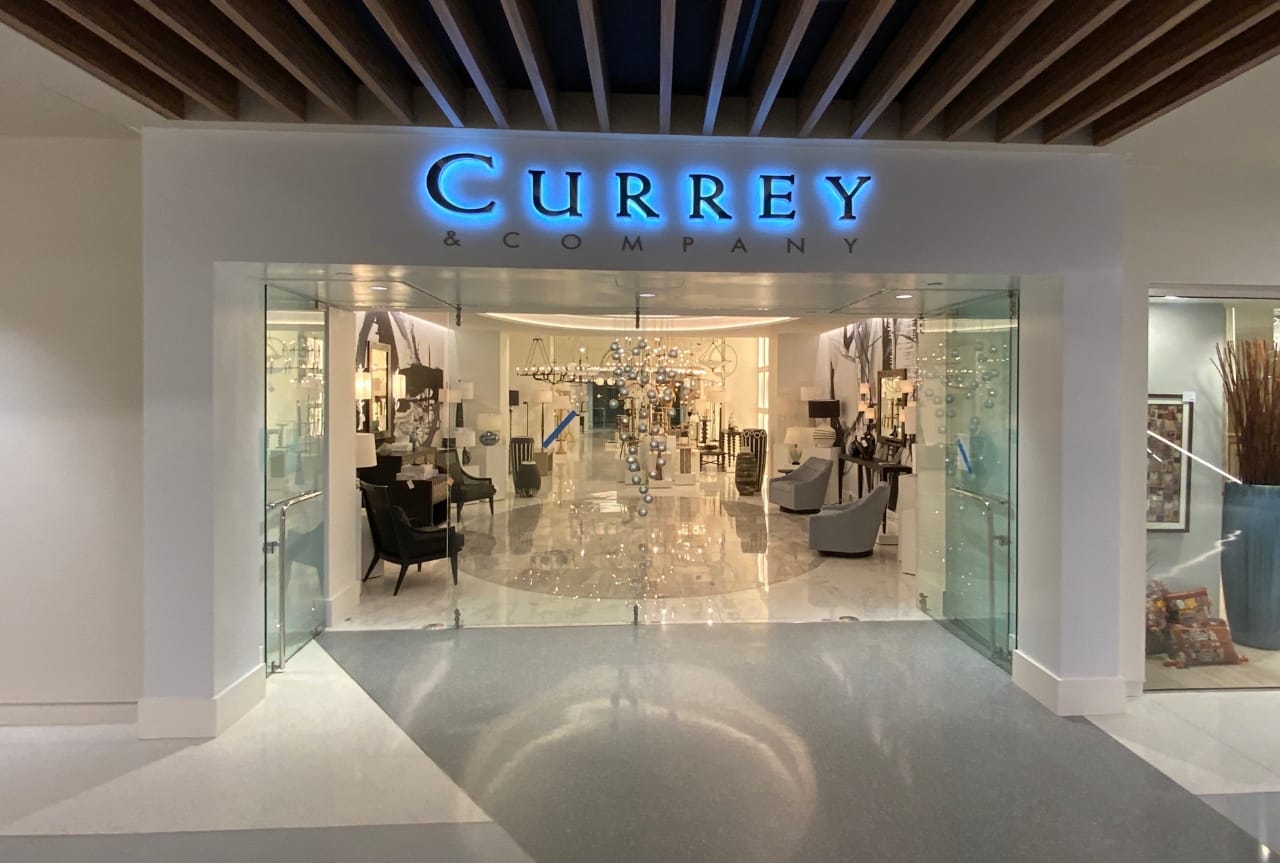 "The Egg" Showroom, Currey & Company - Image 1