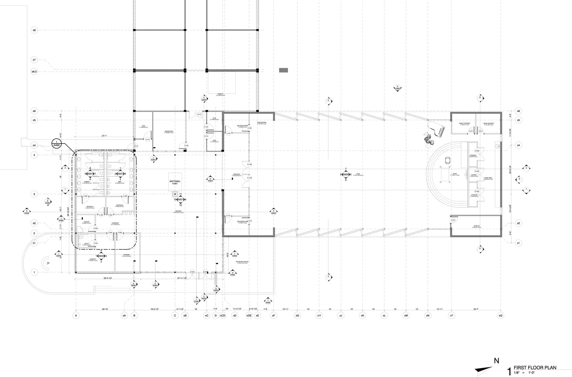Narthex Addition, Sts. Peter & Paul Catholic Church - Image 1