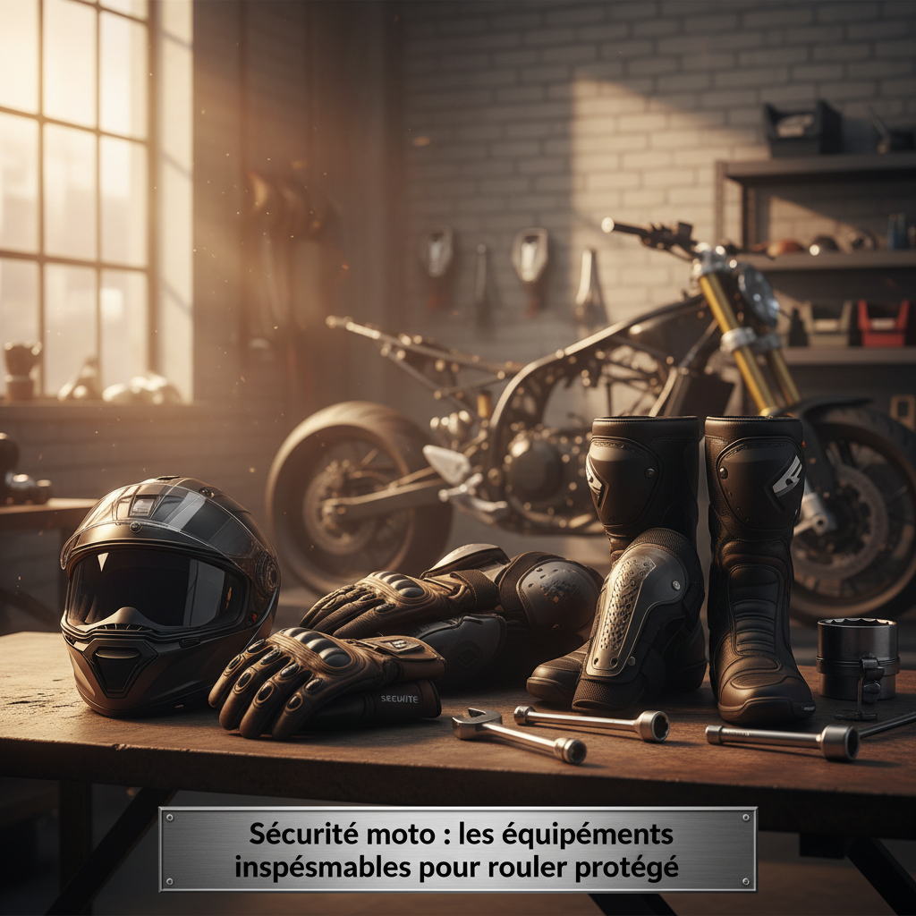Sécurité moto : les équipements indispensables pour rouler protégé