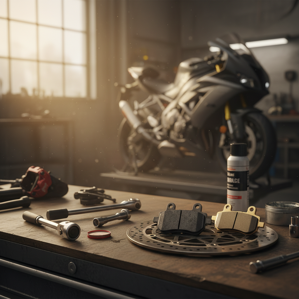Plaquettes de frein moto : Signes d'usure et remplacement essentiel