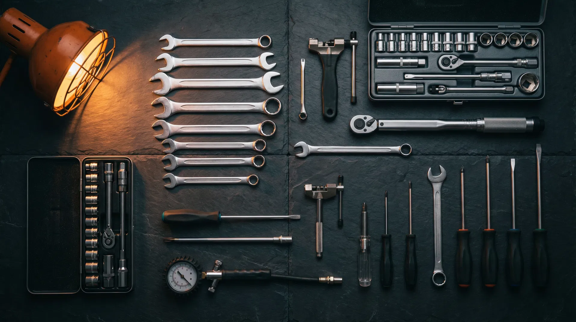 Outils de réparation moto