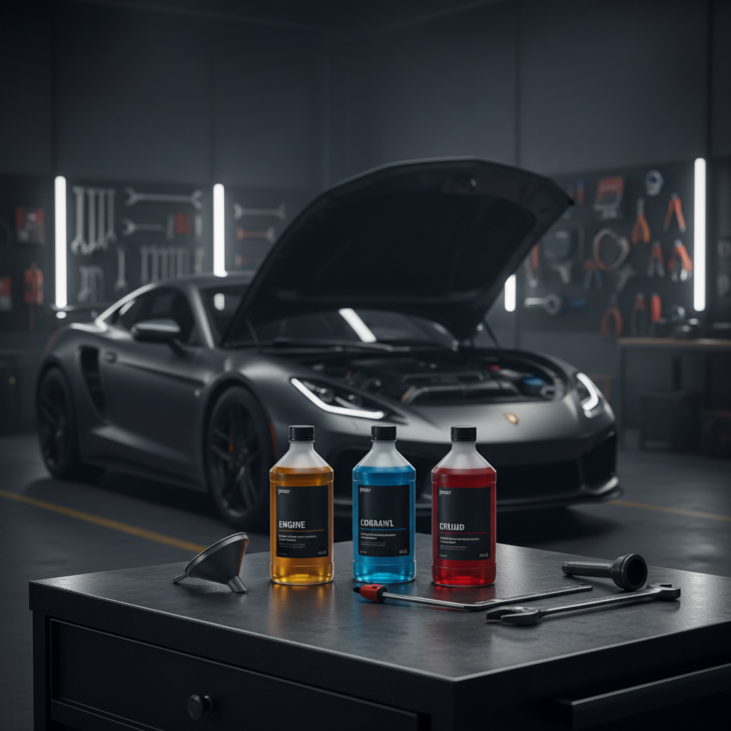 Fluides Auto Essentiels : Le Guide Simple pour un Entretien Facile