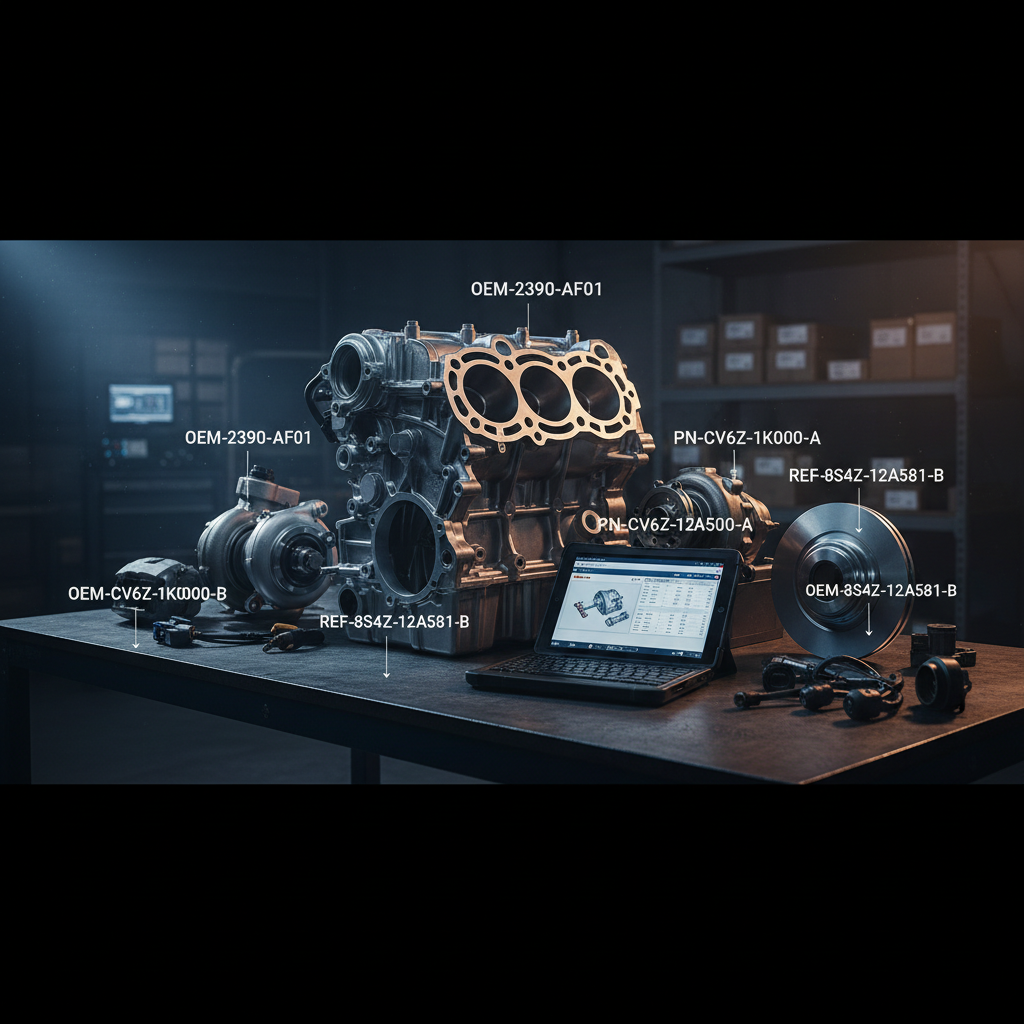 Bases de Données Auto : Maîtriser les Références OEM et Trouver la Bonne Pièce