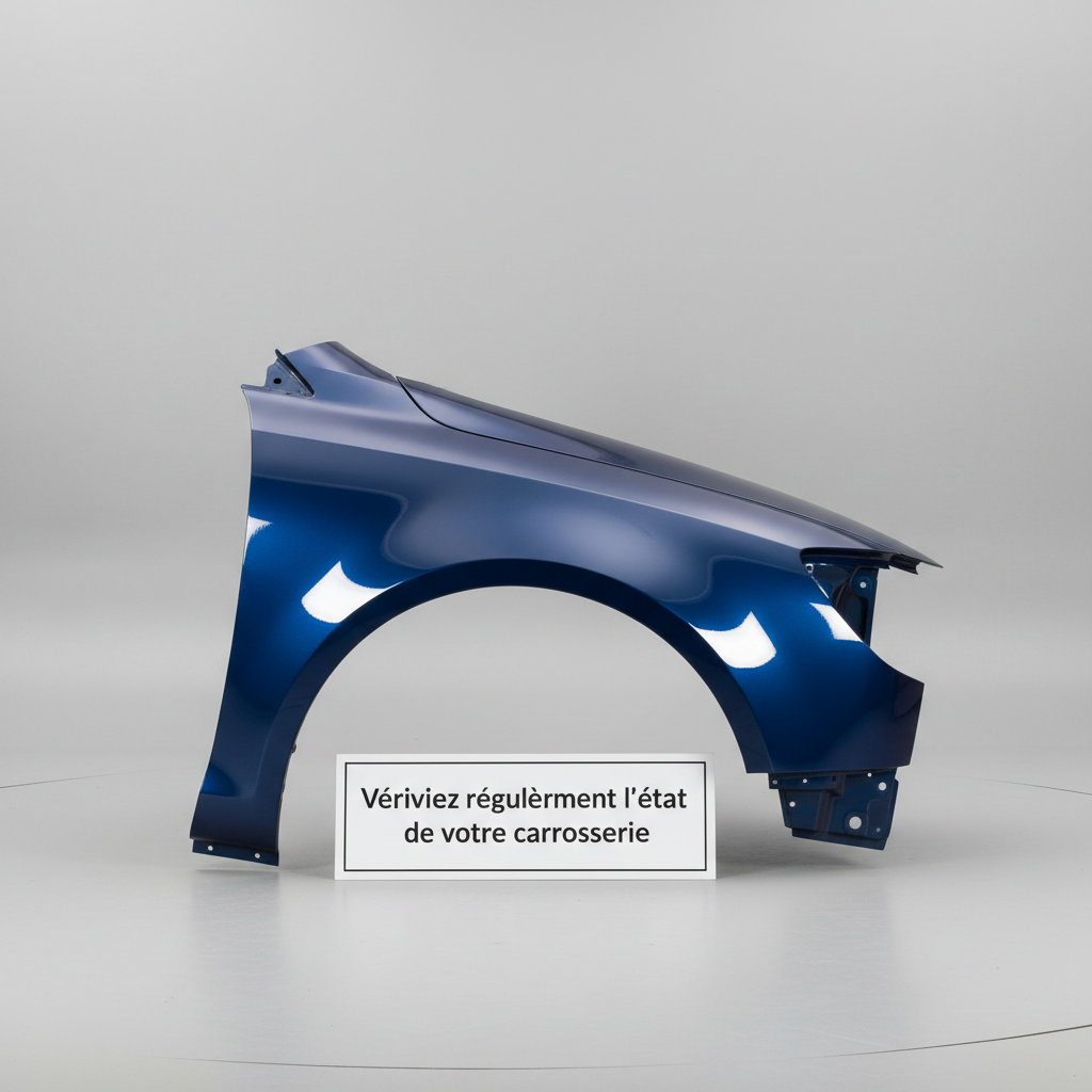 Vérifiez régulièrement l'état de votre carrosserie