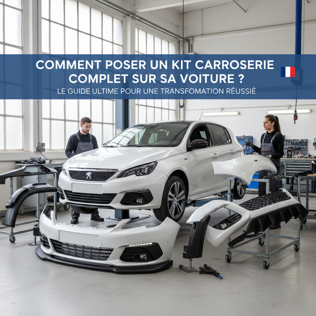 Comment poser un kit carrosserie complet sur sa voiture ? Le guide expert LPAO