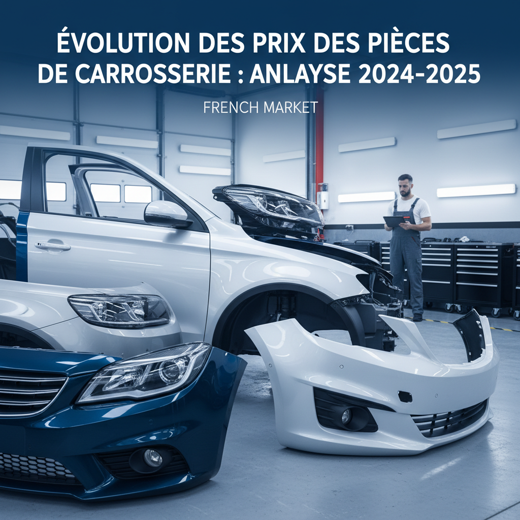 Évolution des prix des pièces de carrosserie : Analyse 2024-2025 et Stratégies d'Optimisation