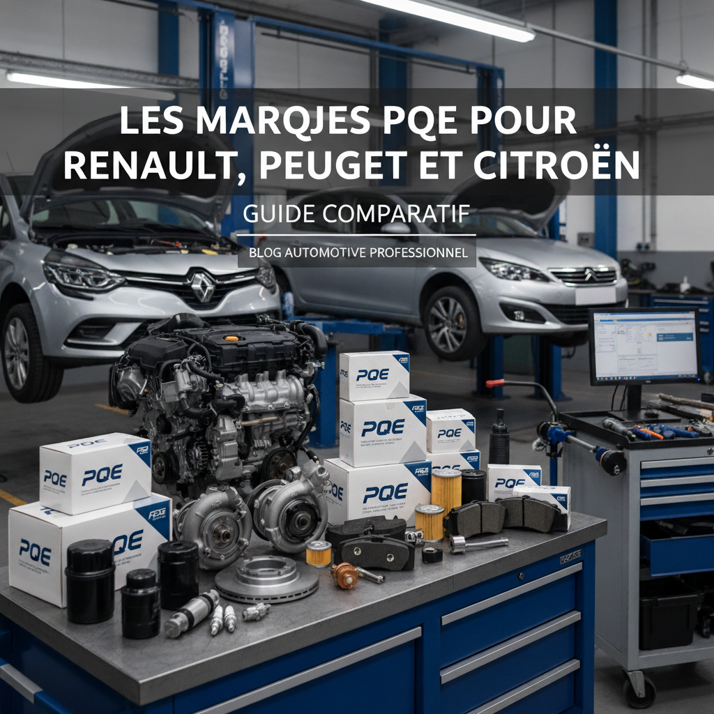 Les Pièces de Qualité Équivalente (PQE) pour Renault, Peugeot et Citroën : Guide Comparatif