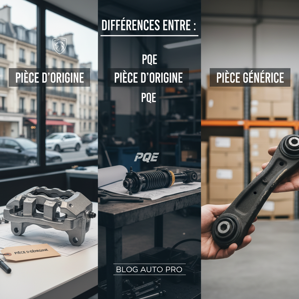 Pièces d'origine, PQE, Génériques : Comprendre les différences pour bien choisir