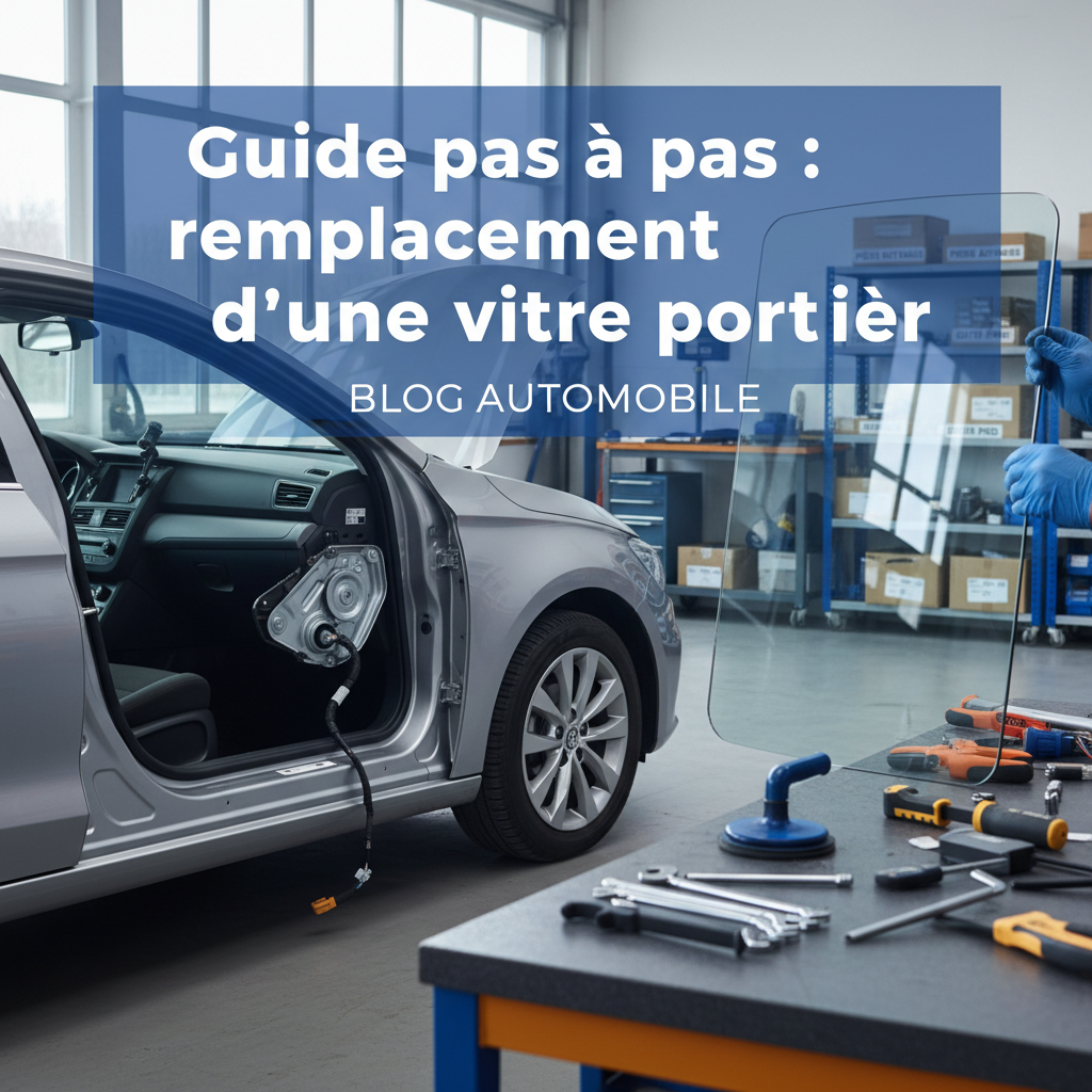 Guide Complet : Remplacer une Vitre de Portière de Voiture Étape par Étape