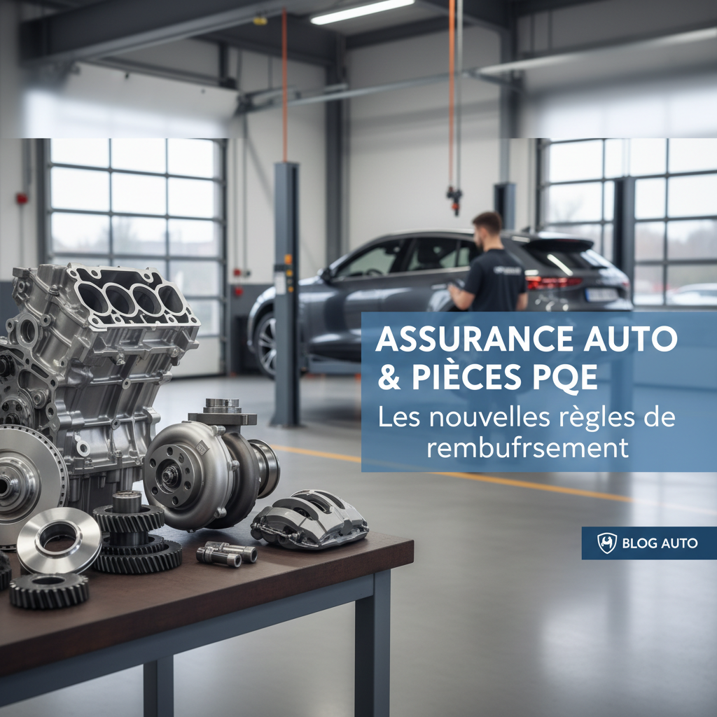 Assurance auto et pièces PQE : Comprendre les Nouvelles Règles de Remboursement