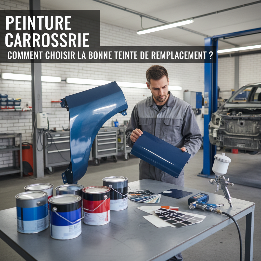 Peinture Carrosserie : Le Guide Ultime pour Choisir la Bonne Teinte de Remplacement