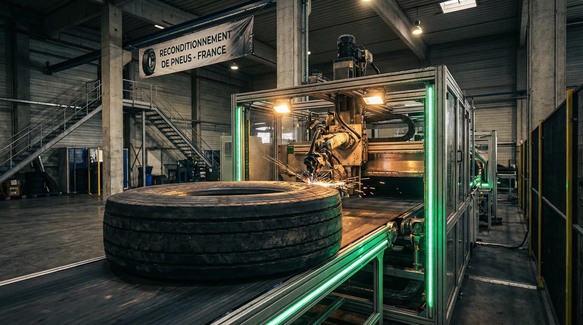 Le reconditionnement des pneus : un processus industriel de haute qualité