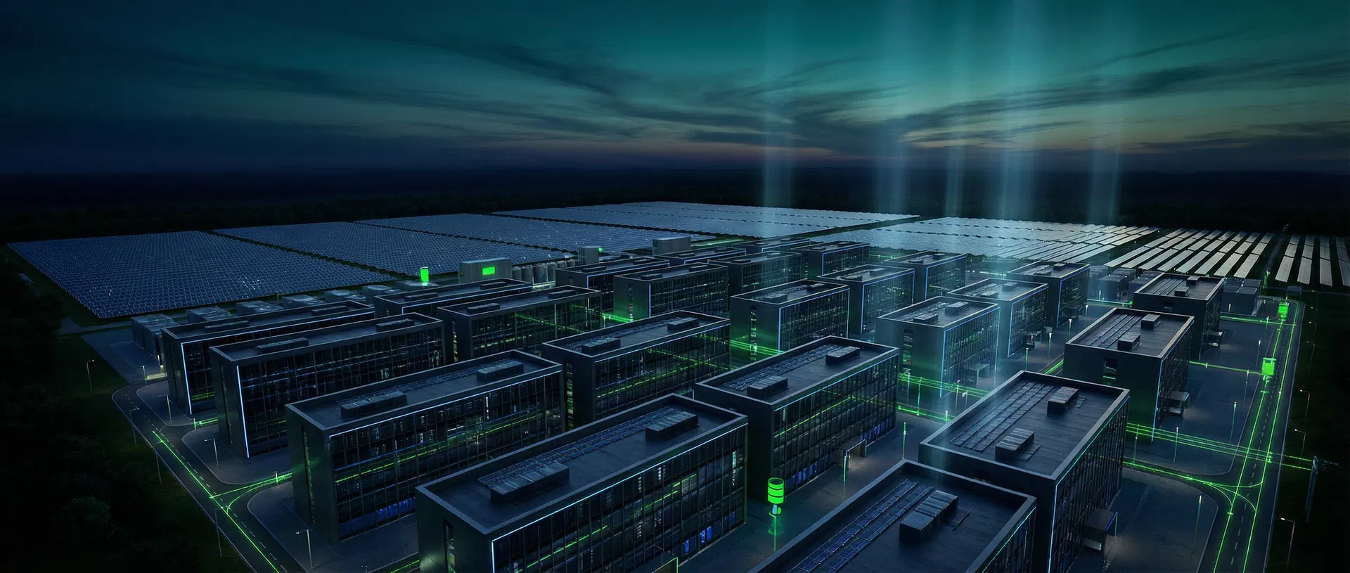 AI Factory hyperscale data center infrastructure
