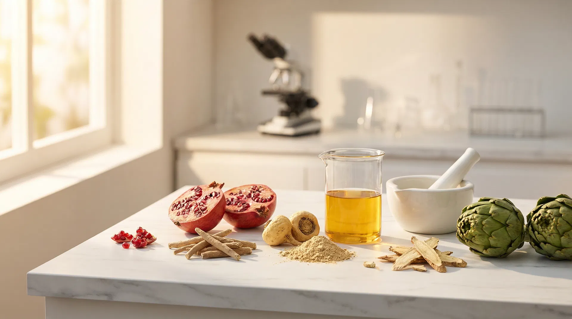 Natural botanical ingredients for prostate health research