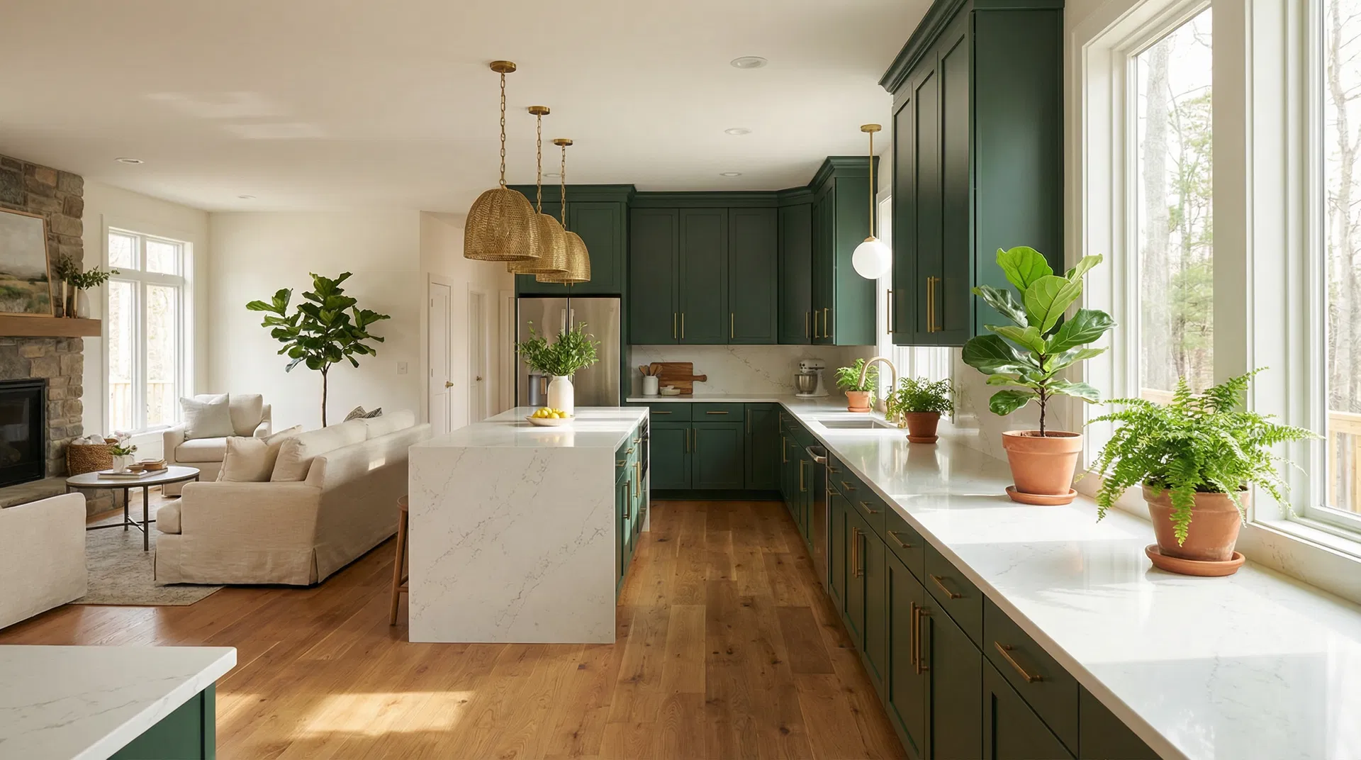 Beautifully designed modern kitchen