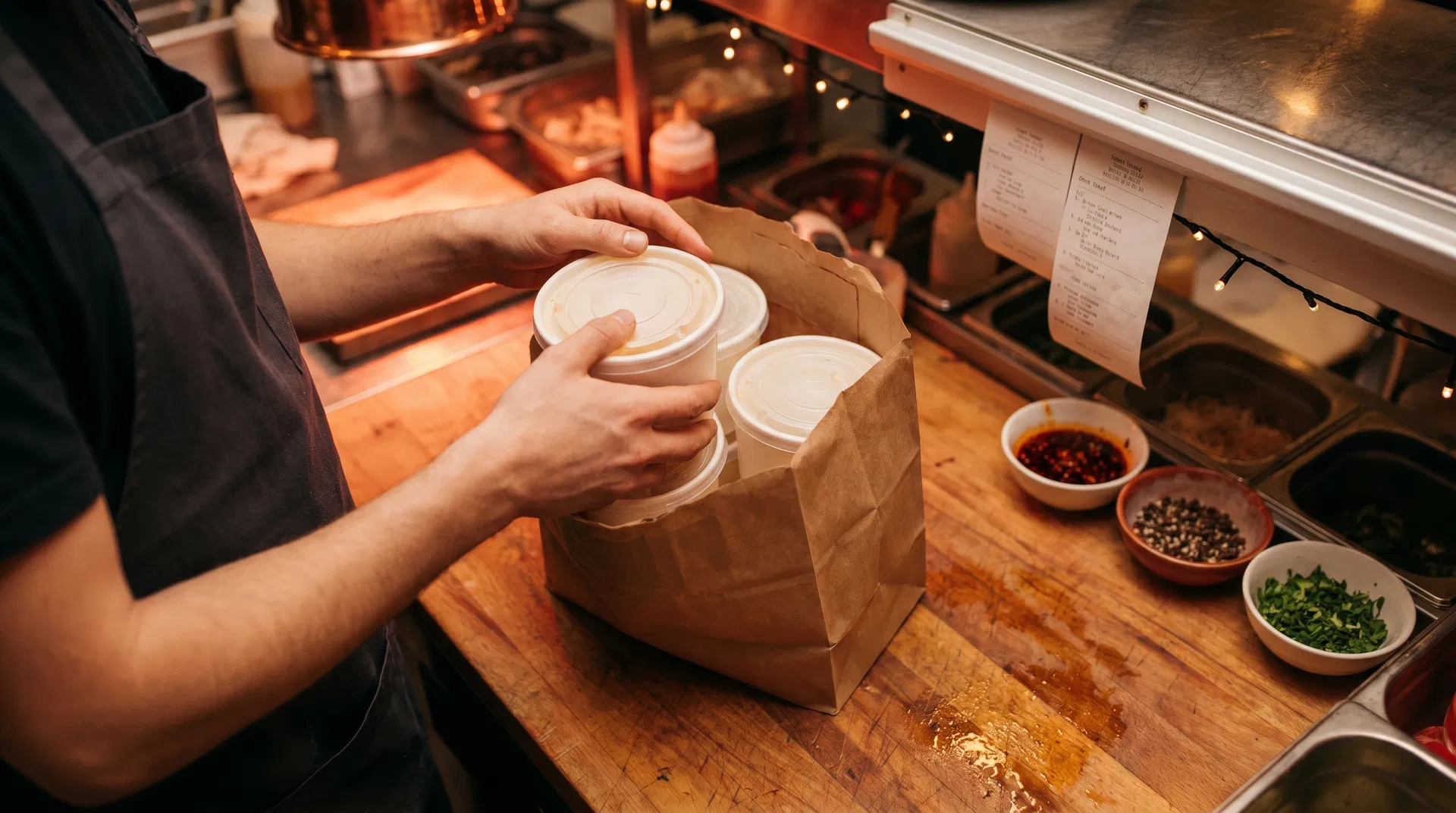 Sichuan House kitchen