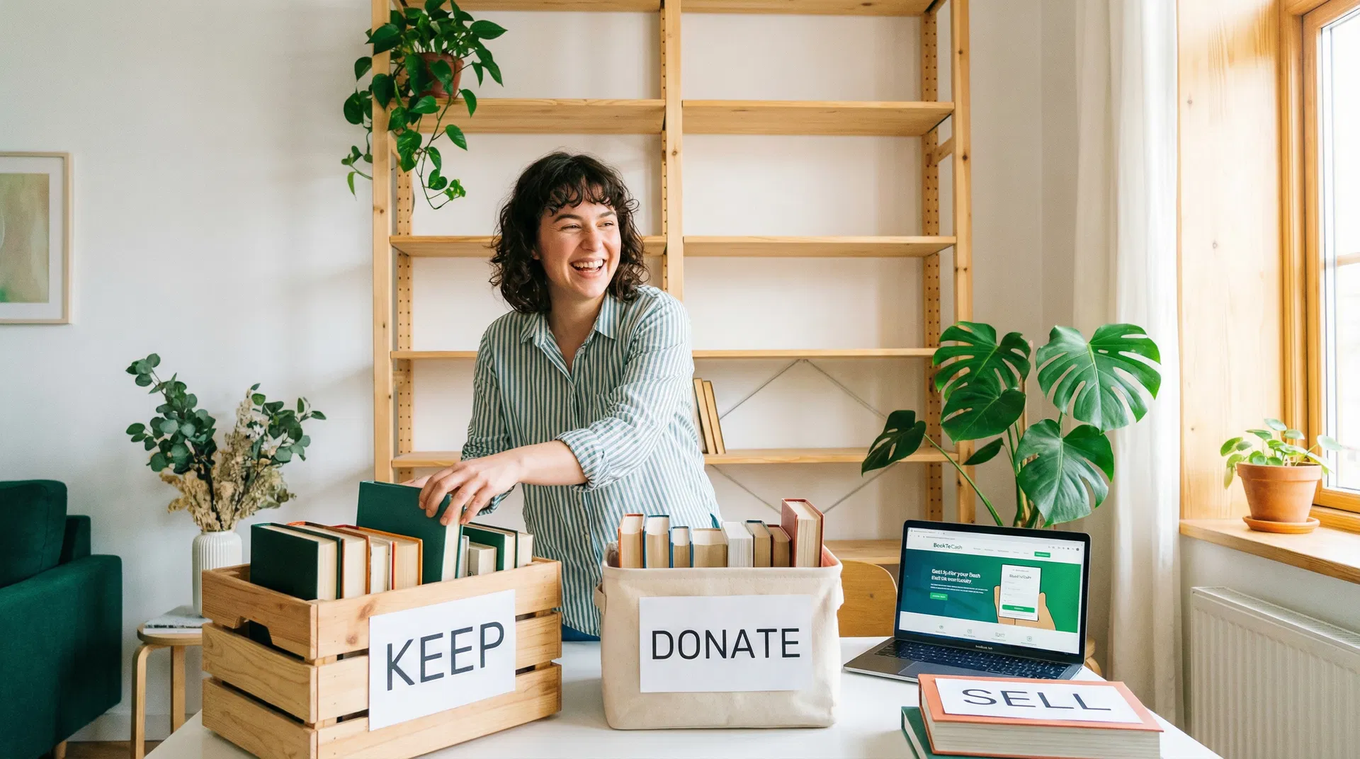 How to Declutter Your Bookshelf & Make Money (Ultimate Guide)