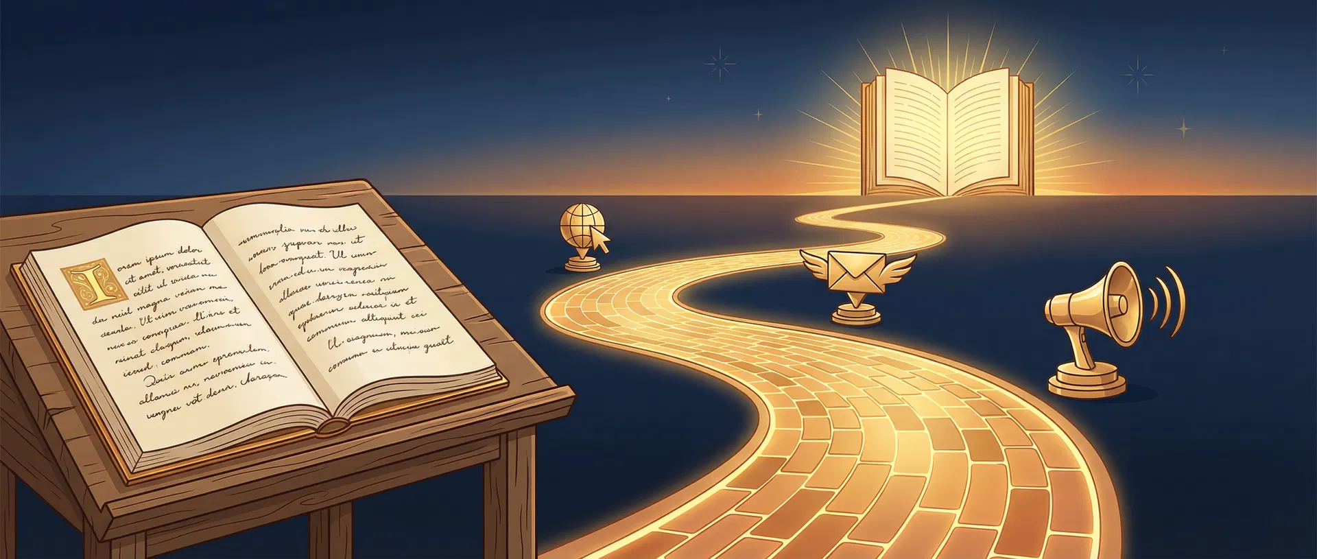 The golden path from manuscript to market-ready book