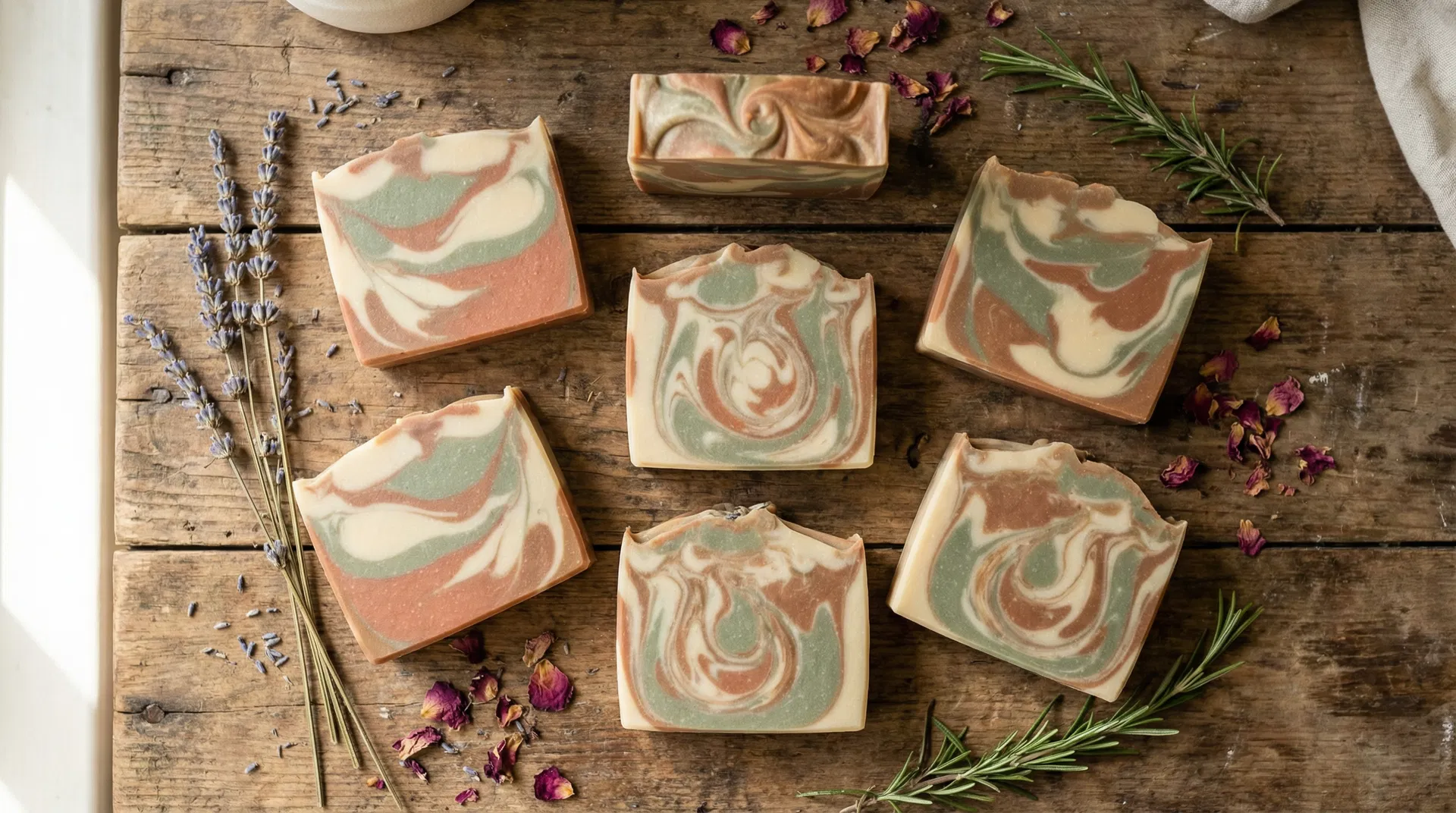 Artisan handmade soap bars
