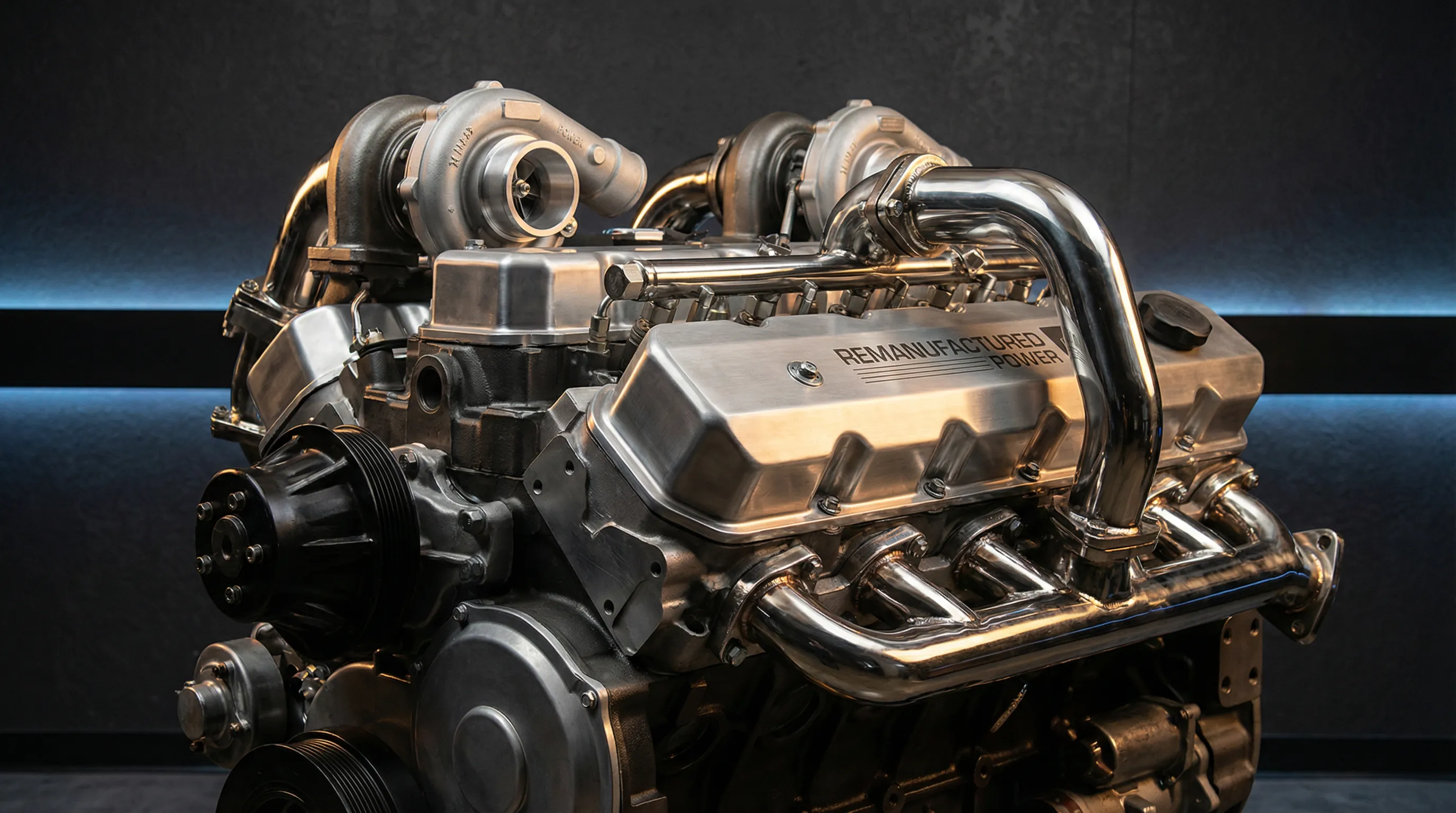 Remanufactured diesel engine