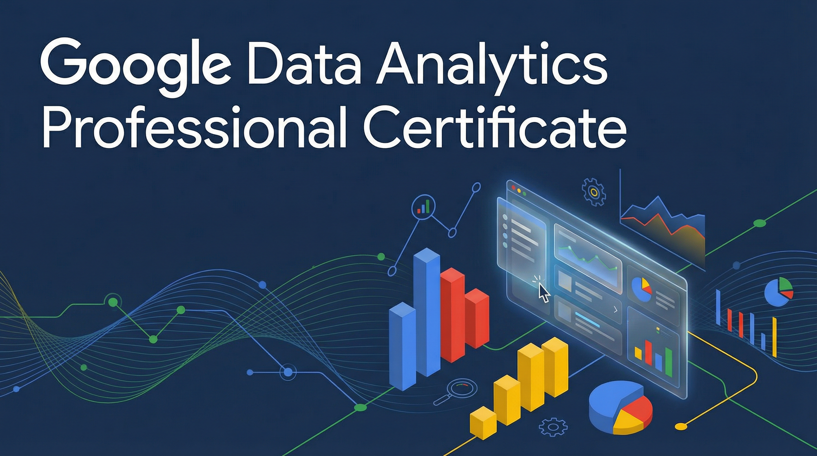 Google Data Analytics Certification: Master SQL, Tableau & R (2026) - Get Hired - Online course thumbnail showing curriculum preview