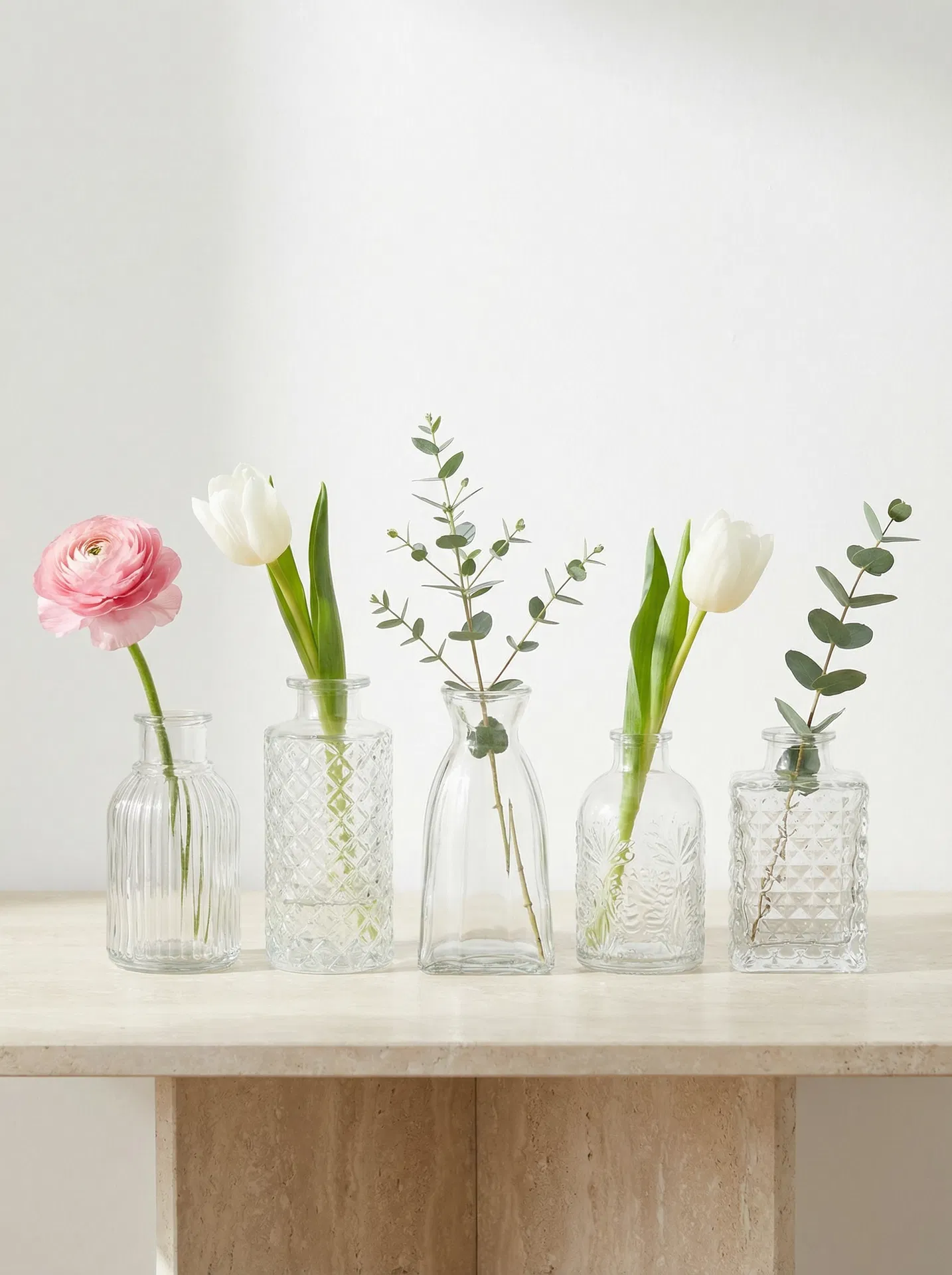 16-Piece Bud Vases Set