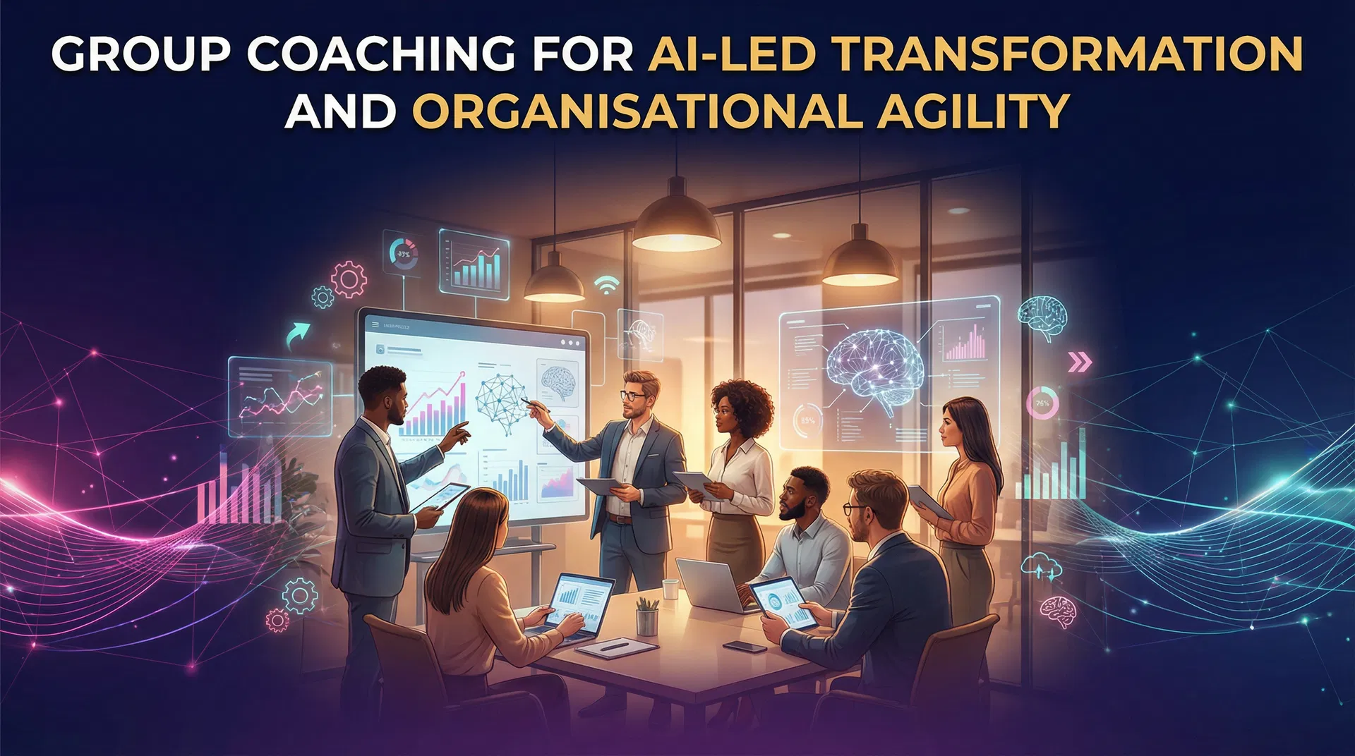 Group Coaching for AI-Led Transformation and Organisational Agility