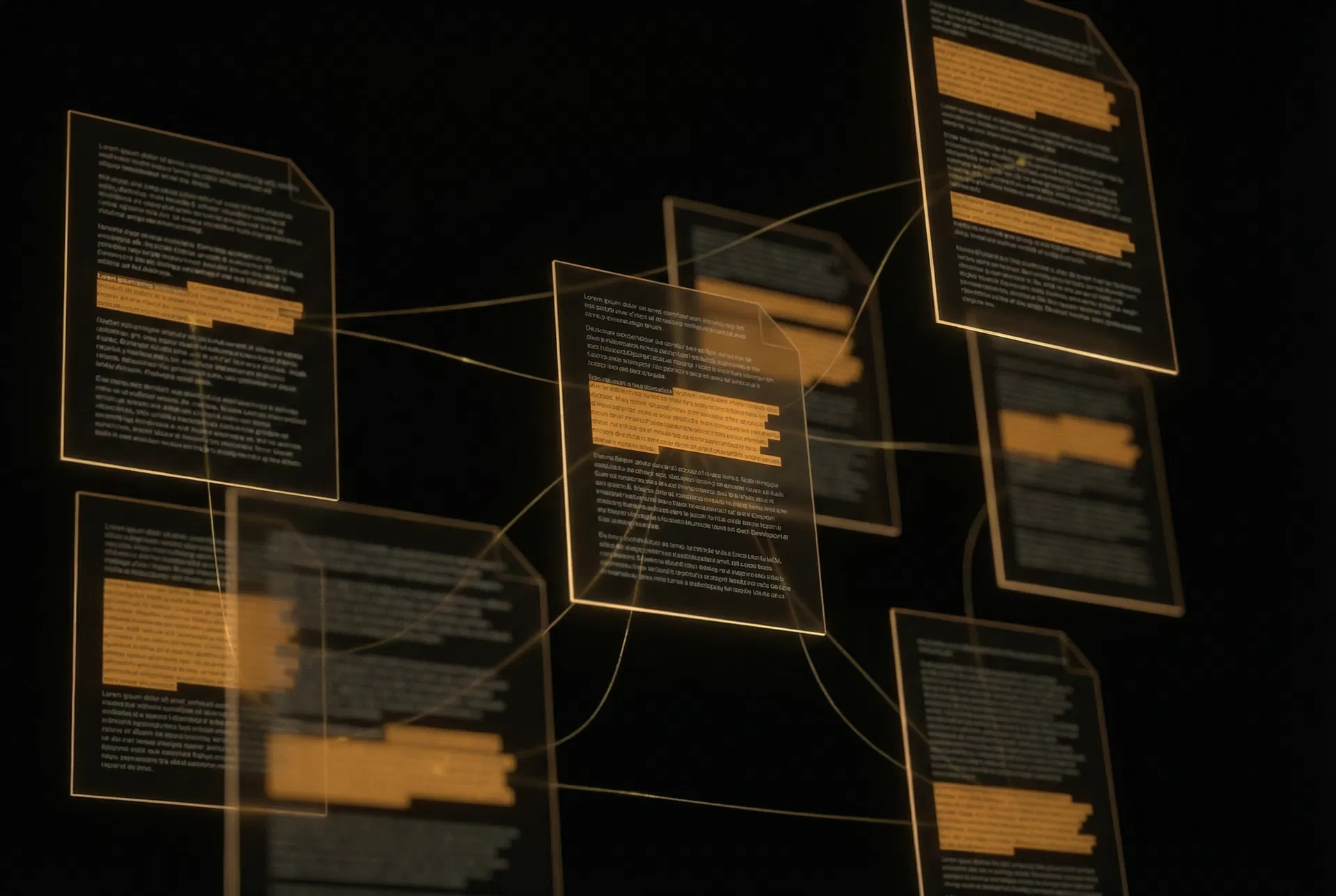 AI-powered content creation visualization