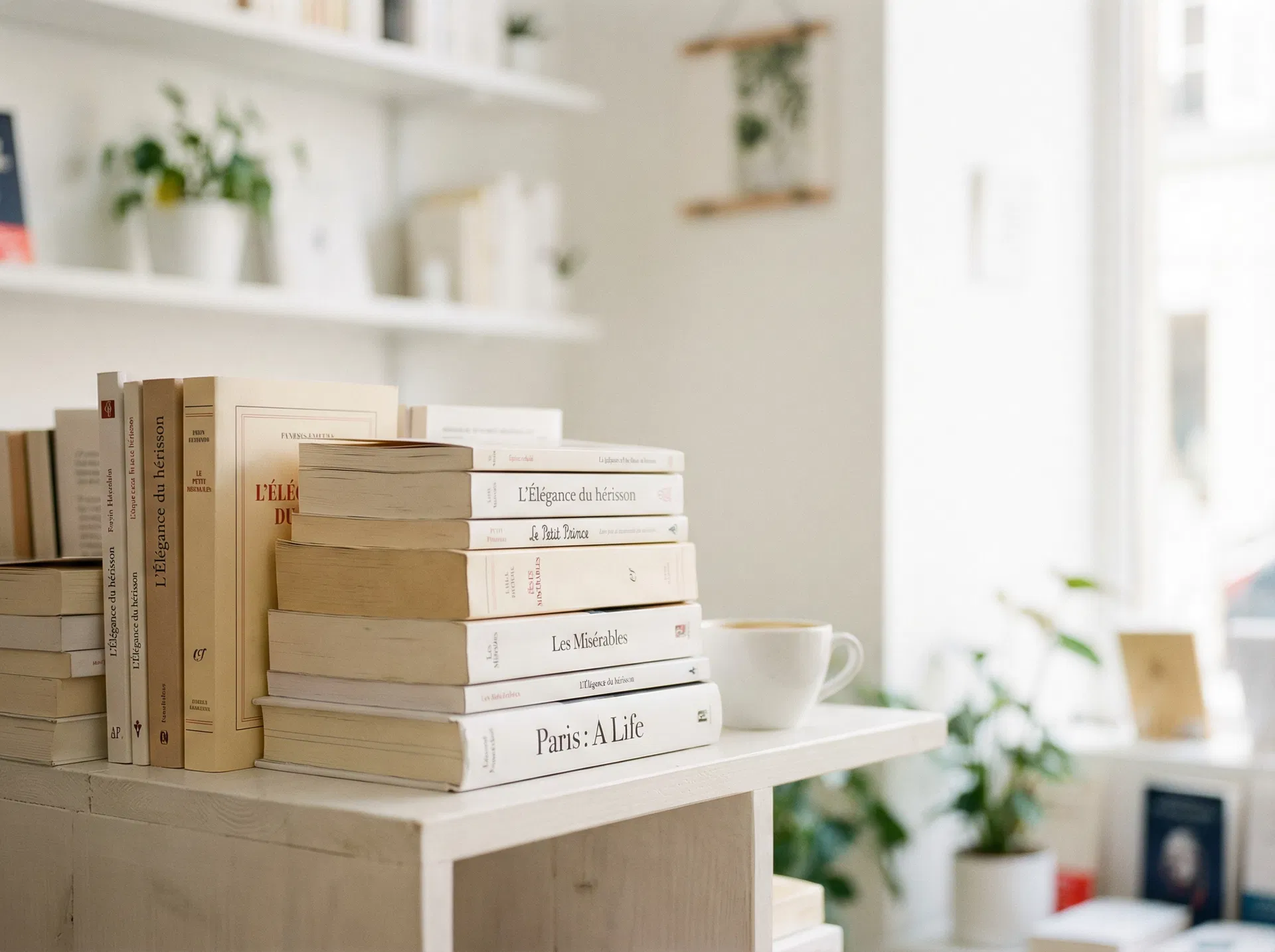 Livres et café au Vestiaire à MoT