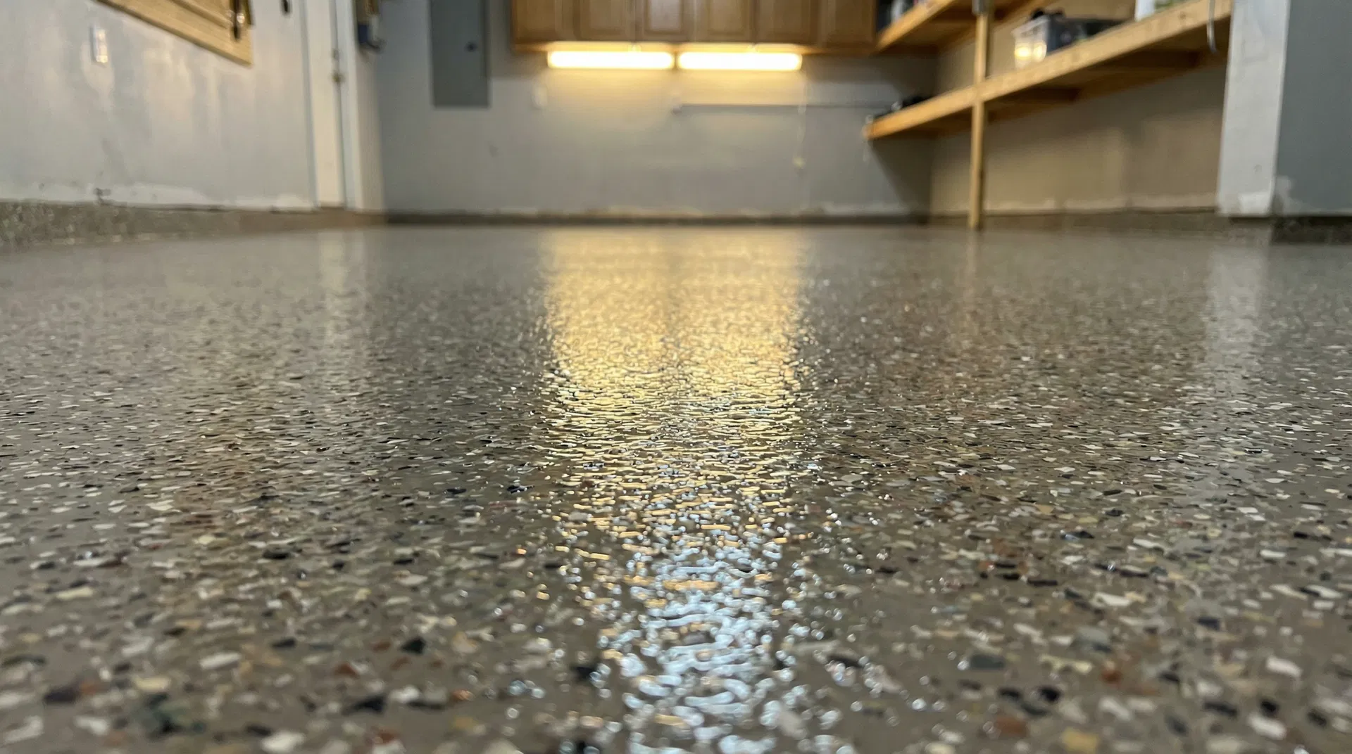 Premium Penntek LayerLock dual-coat garage floor system by Canvas