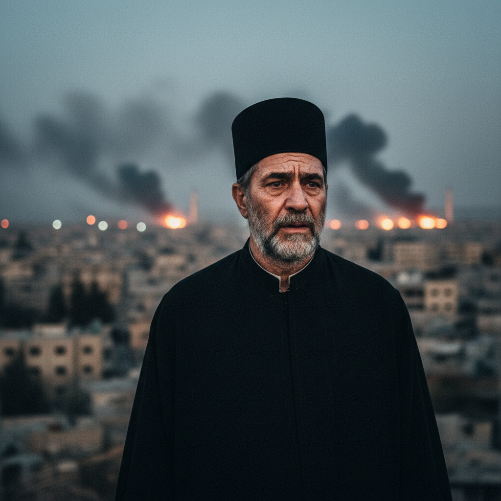 Padre de Itajaí narra tensão em meio a bombardeios no Oriente Médio