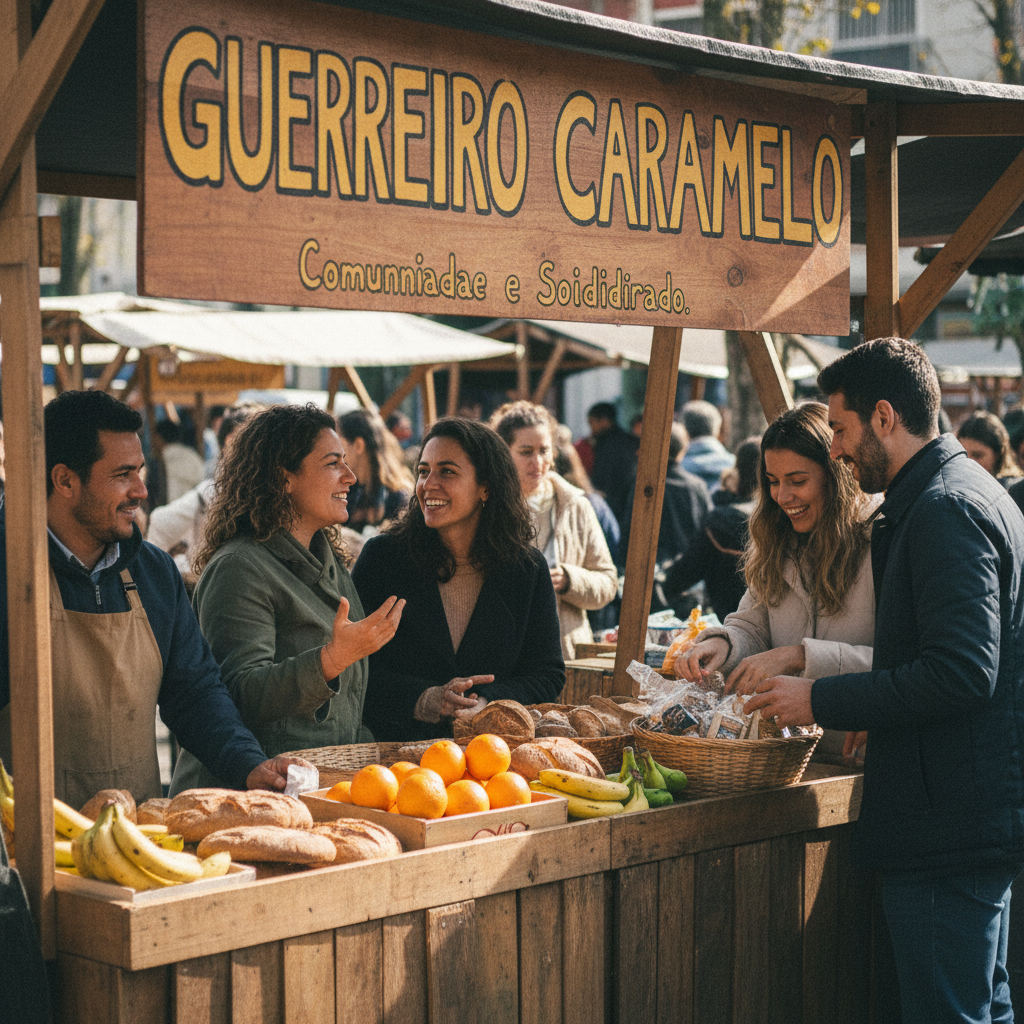 ONG Guerreiro Caramelo promove evento que une comércio local e solidariedade