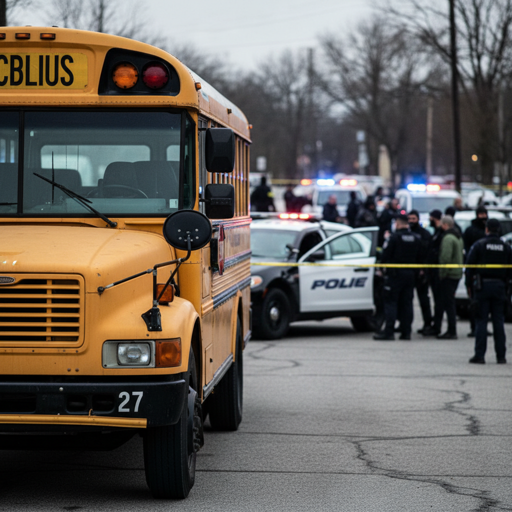 Motorista de escolar preso por suspeita de abuso de crianças no PR