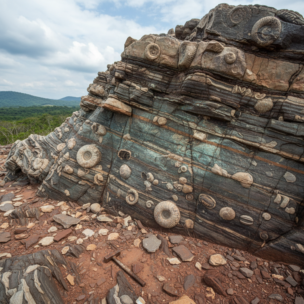 Paraná já foi oceano: Vestígios de mar antigo revelam passado geológico