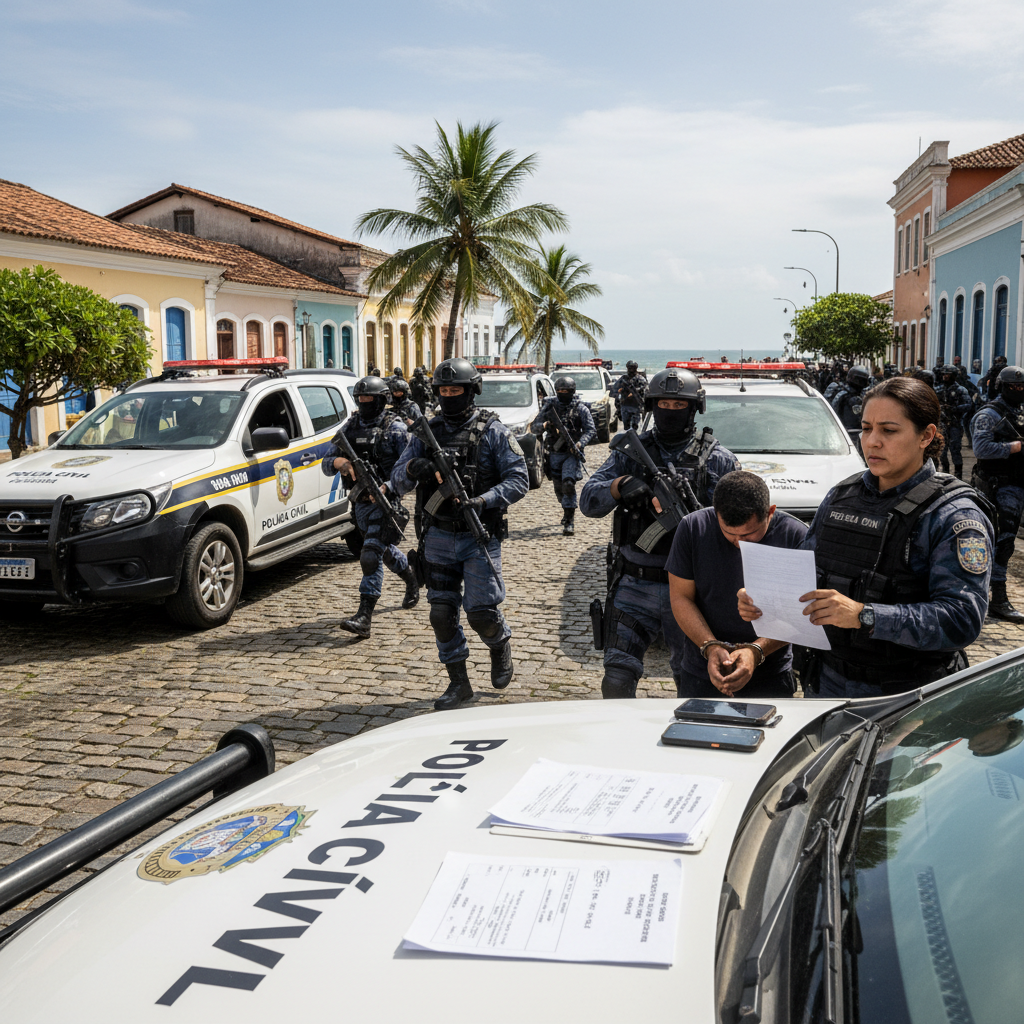 Megaoperação 'Infiel' mira cúpula do crime com 160 ordens em SC