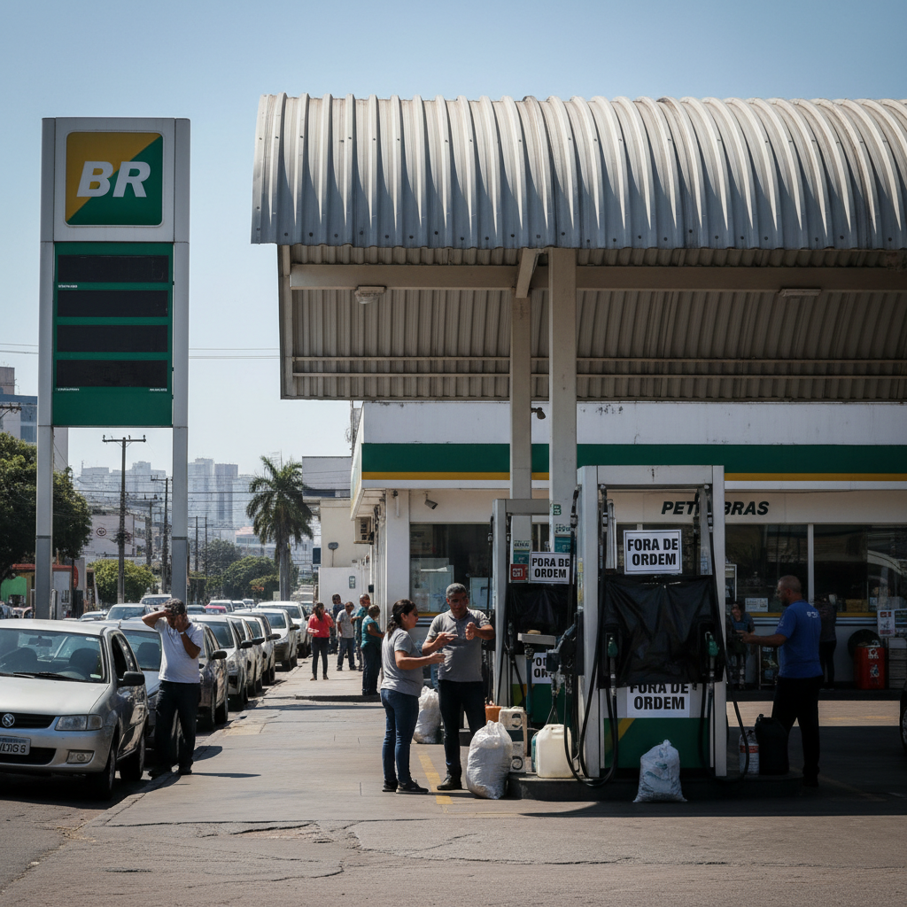 Desabastecimento de gasolina atinge postos em SC; etanol vira opção
