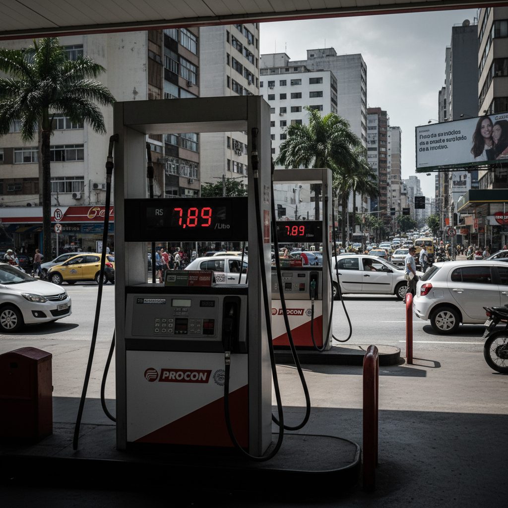Gasolina a R$ 7: Procon notifica postos no Paraná por preços abusivos