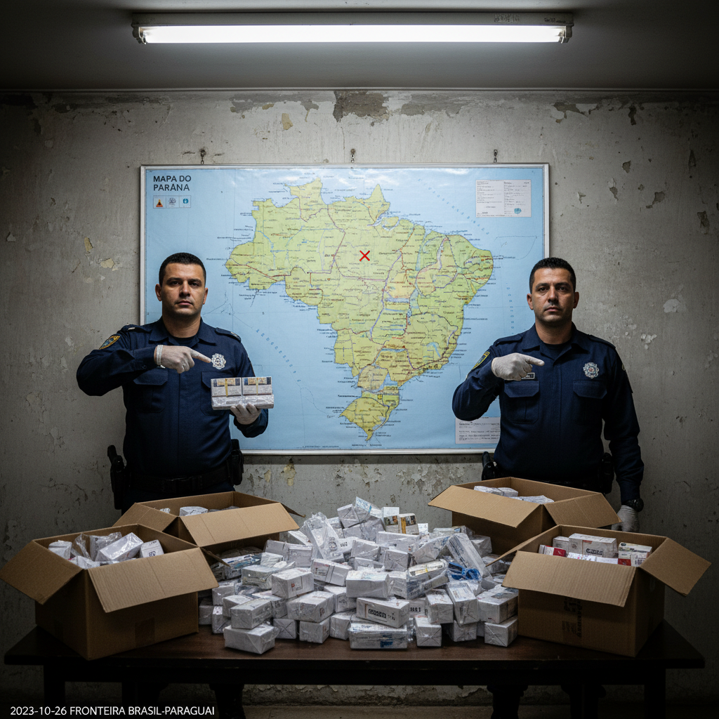 Paraná: 60% dos cigarros são ilegais, o dobro da média nacional